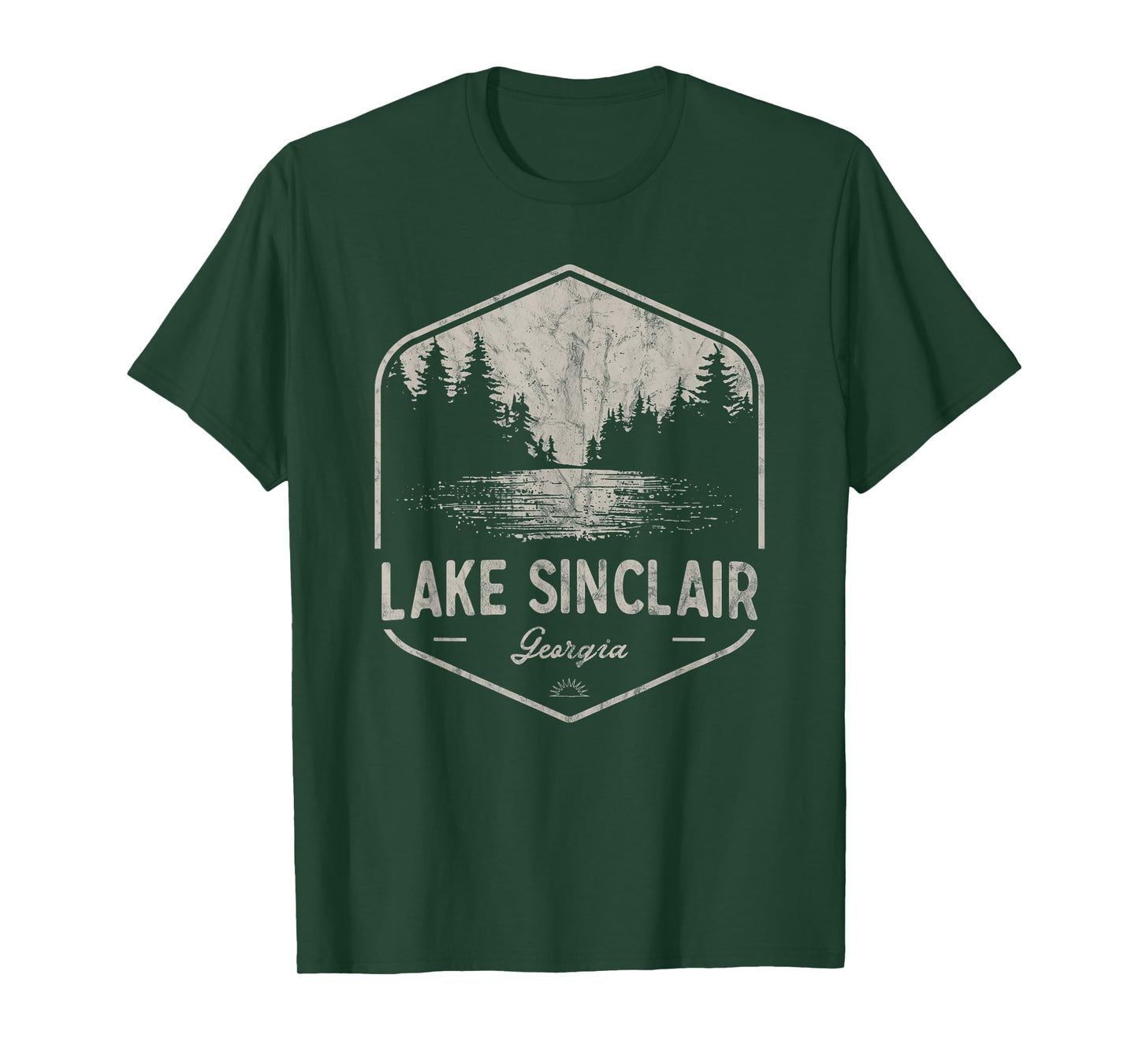 Lake Sinclair Georgia Outdoors Vintage T-Shirt