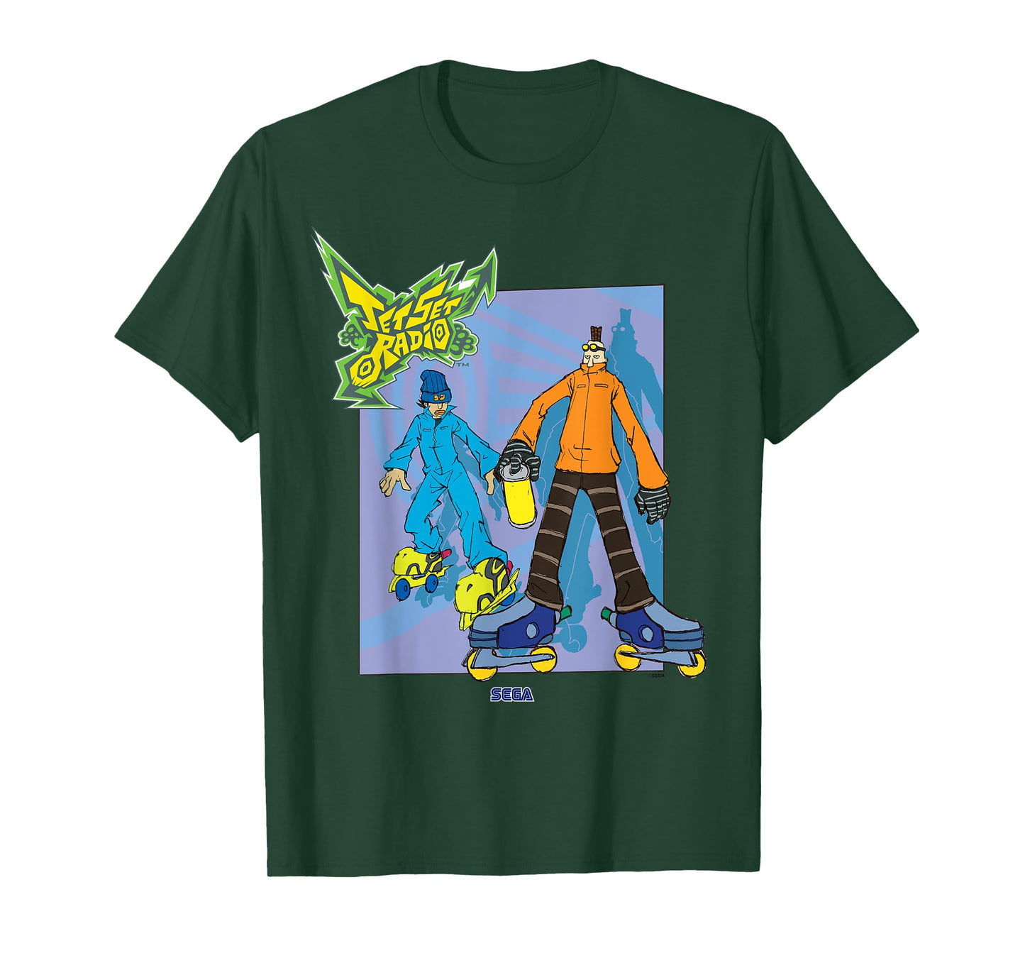 Jet Set Radio duo Corn, Soda SEGA Dreamcast video game T-Shirt