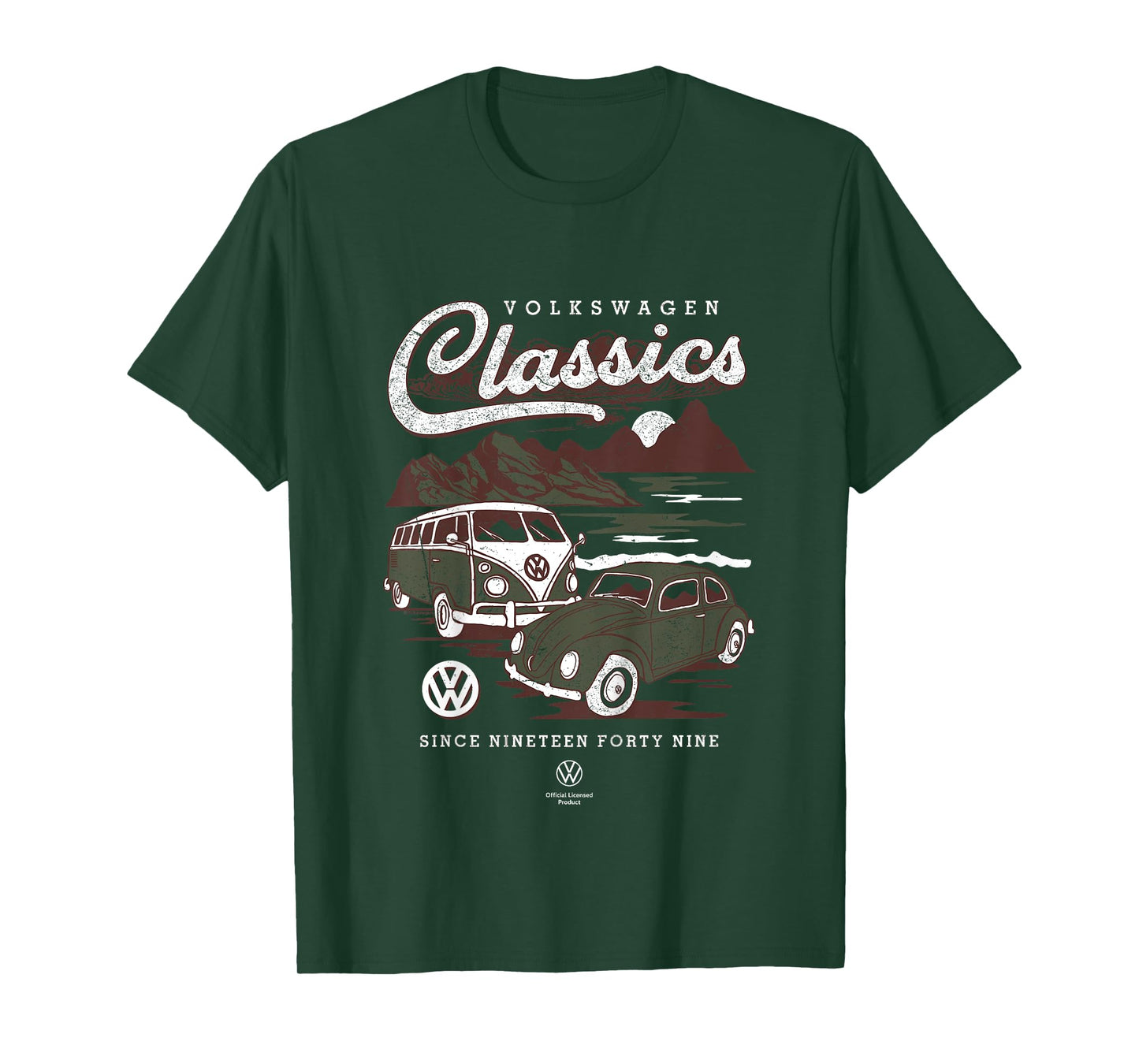 Kids Type 2 T1 Campervan & Beetle Classics Kids T-Shirt