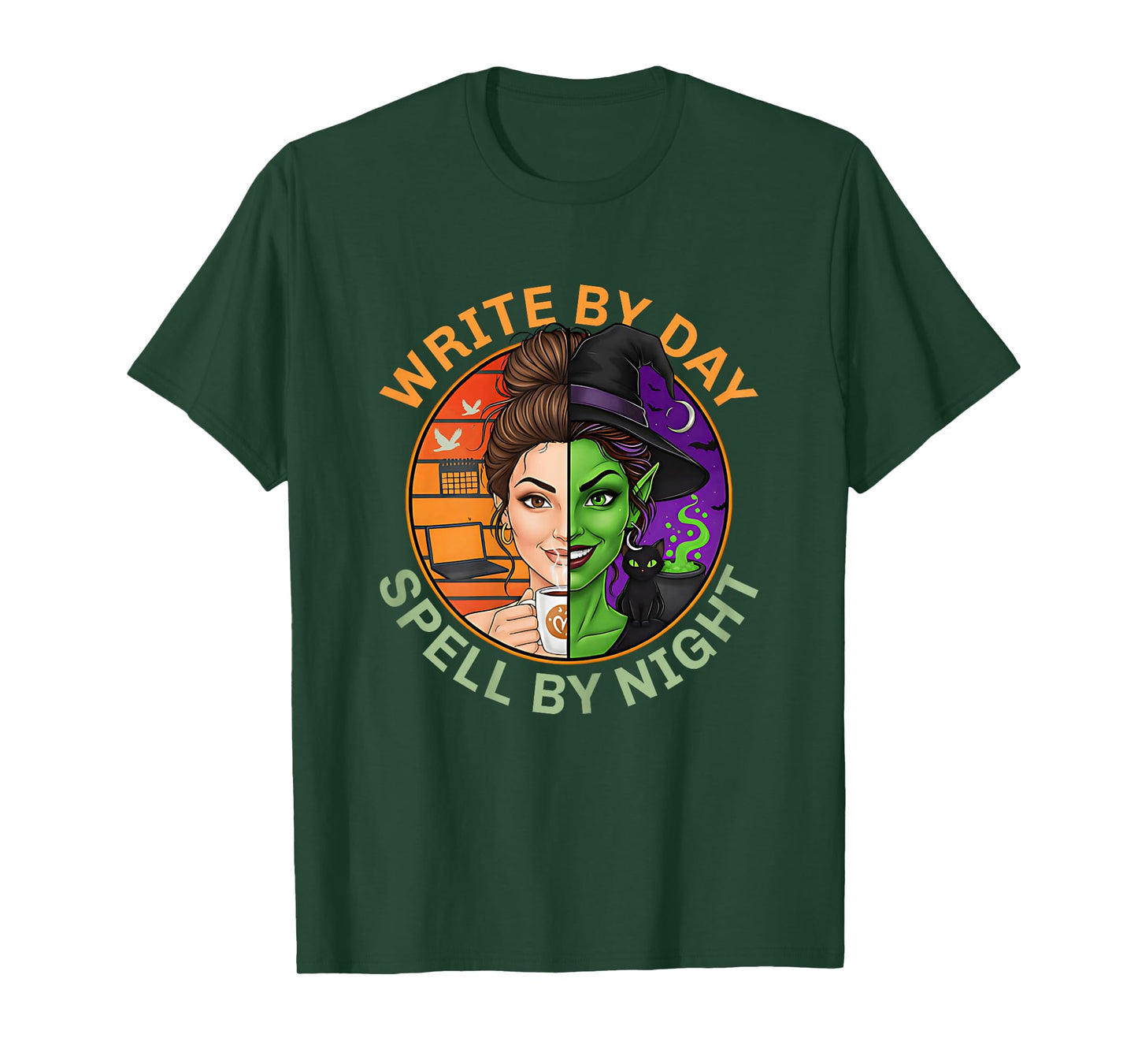 Halloween Writers s Witch Life Alter Ego s Lady Spellcaster T-Shirt