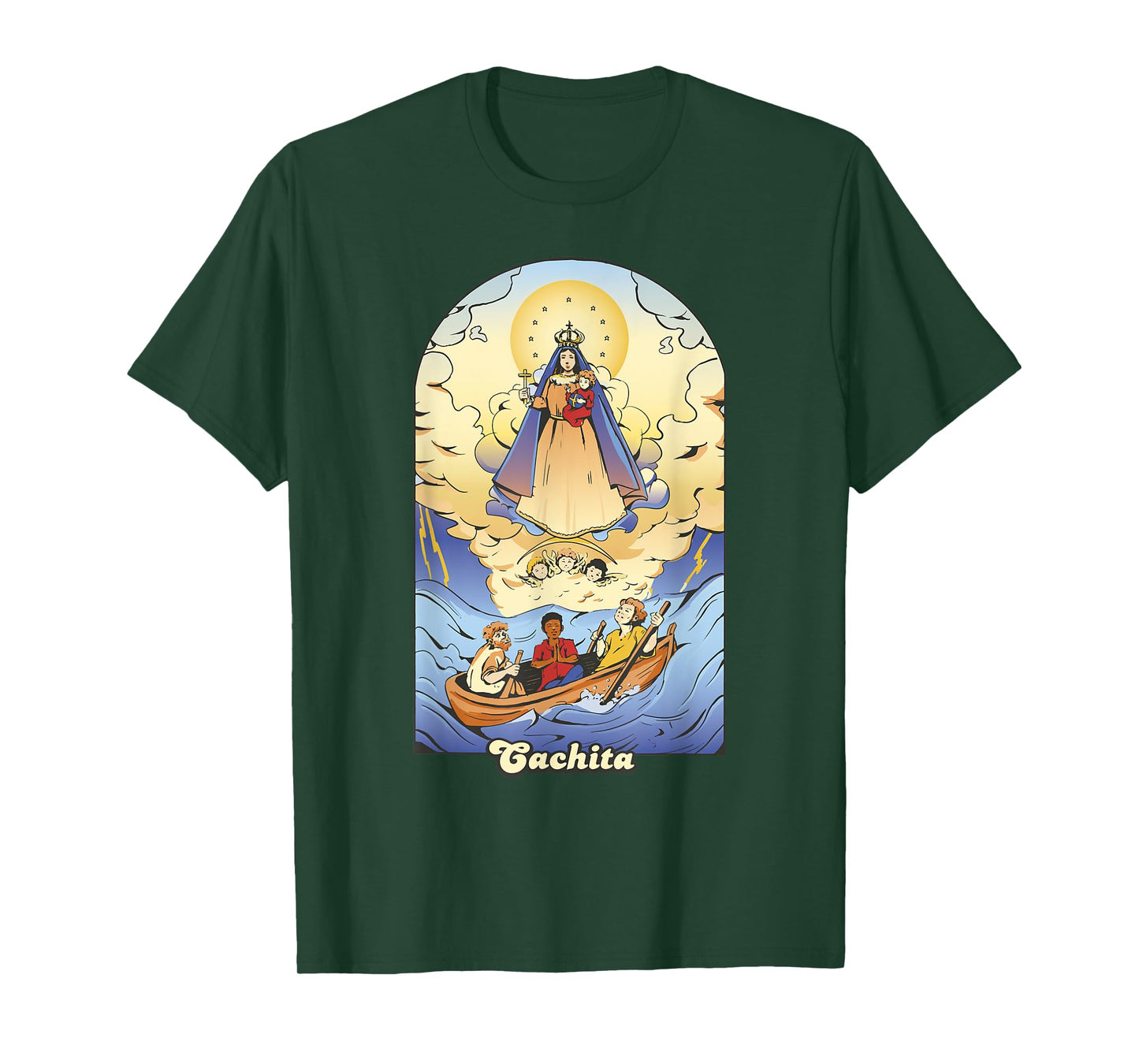 Viva Mi Cuba Libre by NLTS 'Cachita' Virgen de la Caridad del Cobre Patrona de Cuba T-Shirt