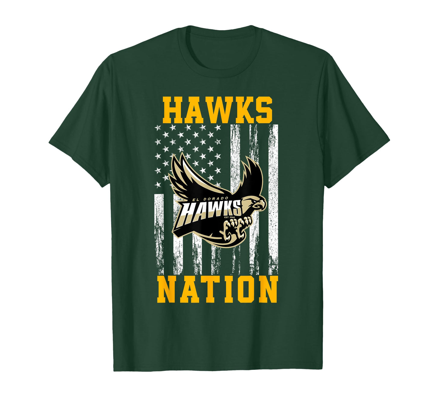 El Dorado Hawks Logo Nation HS T-Shirt