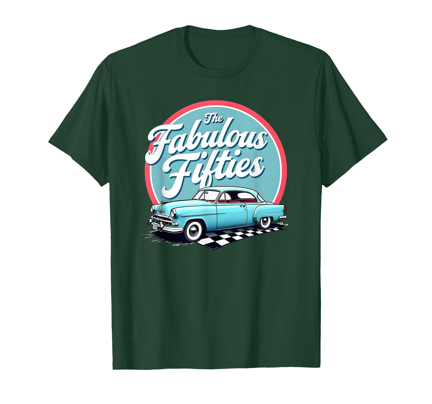Sock Hop, The Fabulous Fifties, Classic Car, T-Shirt