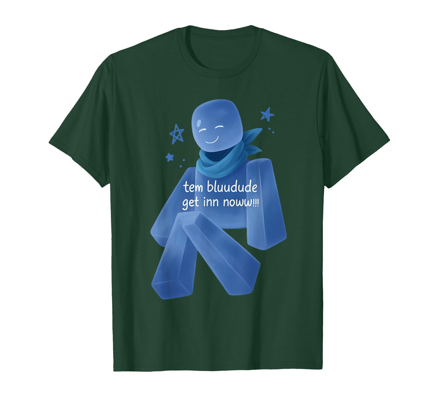 Vintage Tem Bluudude Get In Now tem blue dude T-Shirt