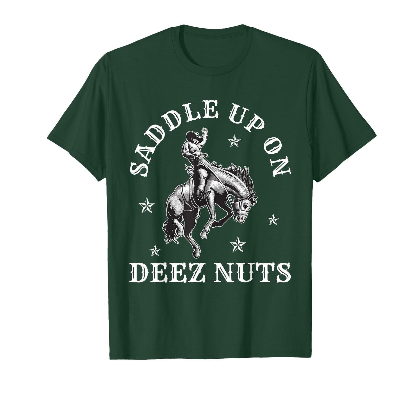Cowboycore Saddle Up Deez Nuts Cowboy Aesthetic T-Shirt