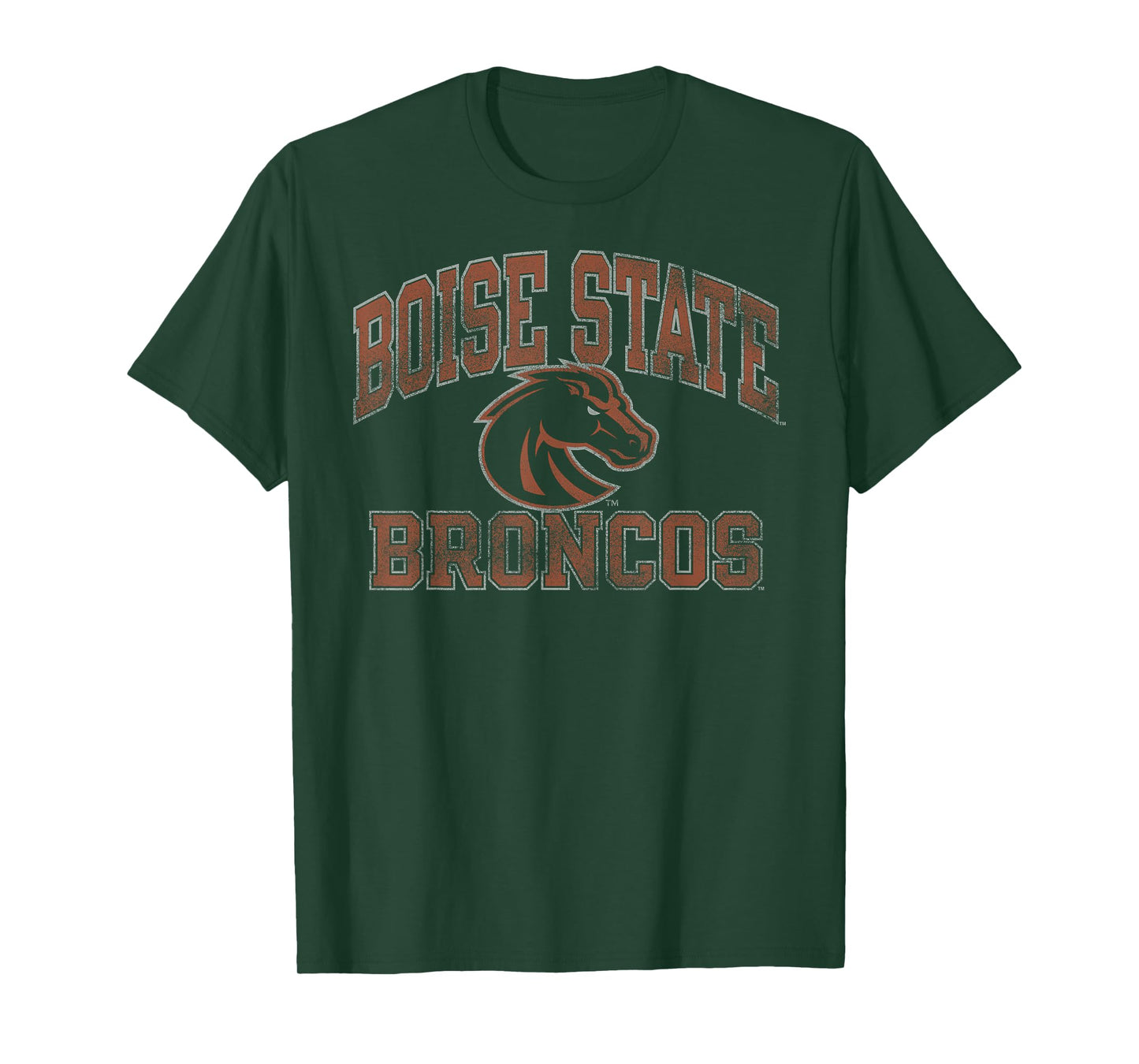 Boise State Broncos Vintage Worn Blue Officially Licensed T-Shirt