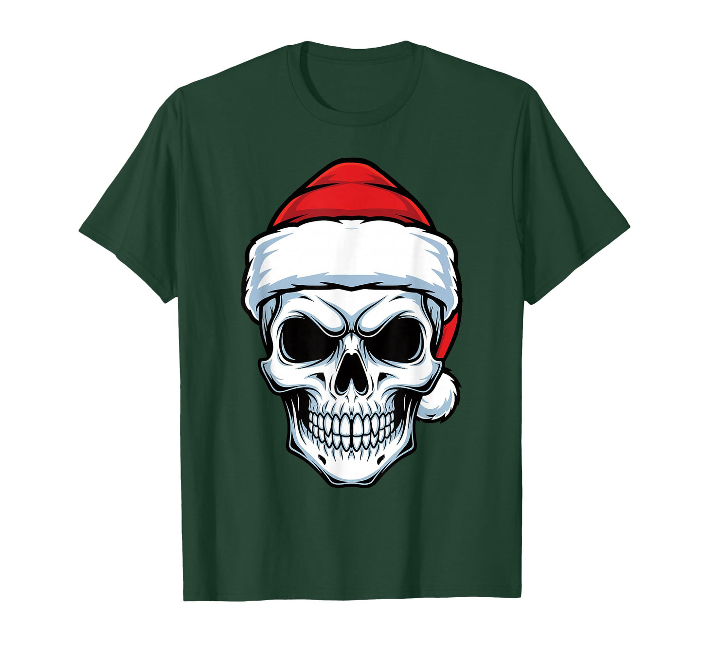 Hail Santa Heavy Pagan Solstice Gothic Metal Anti Christmas T-Shirt