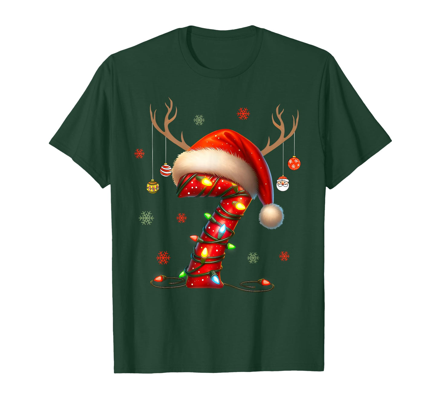 6 7 Six Seven Gen Z Alpha Merry Christmas Holiday Couples T-Shirt