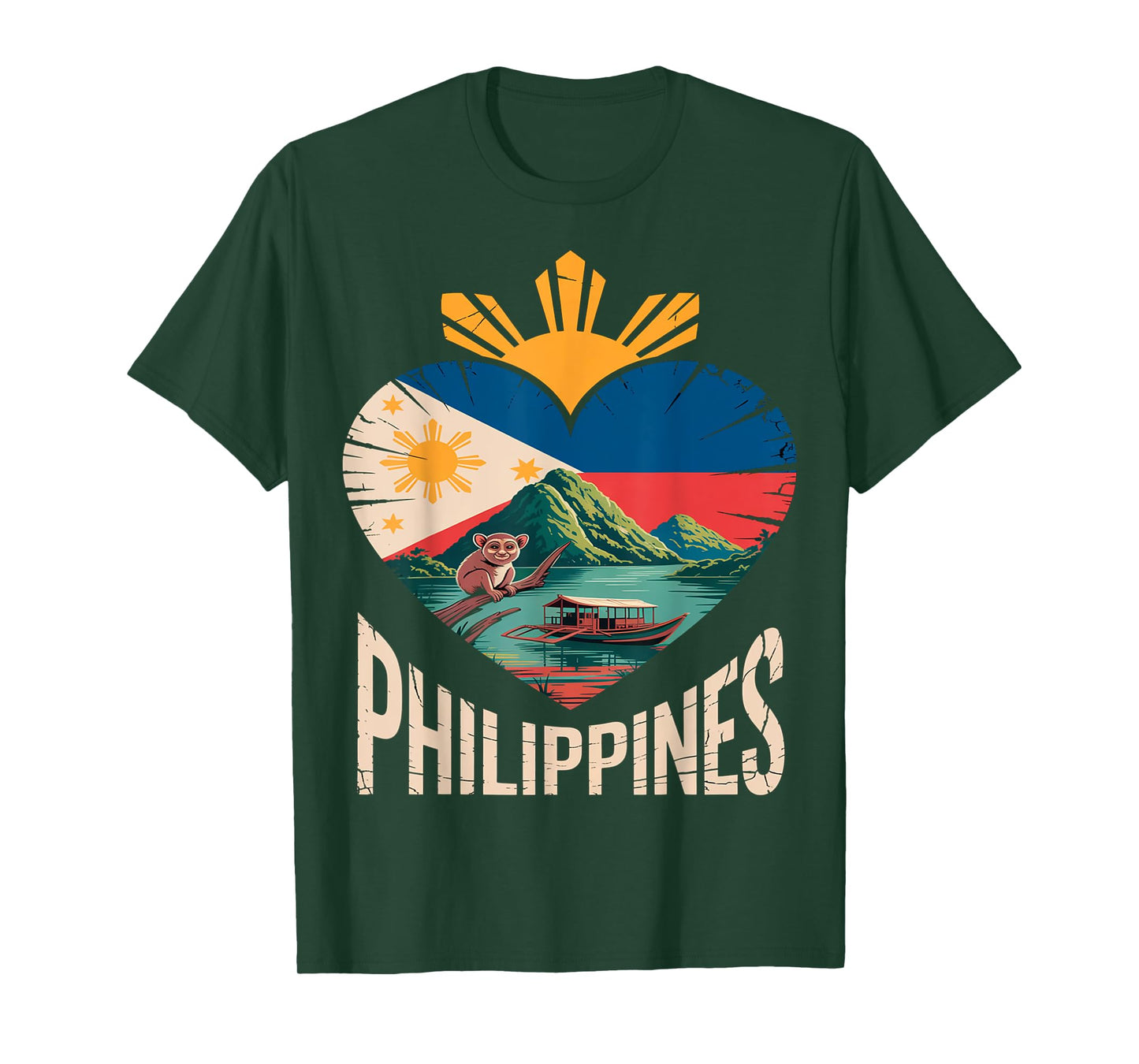 Philippines Heart T-Shirt