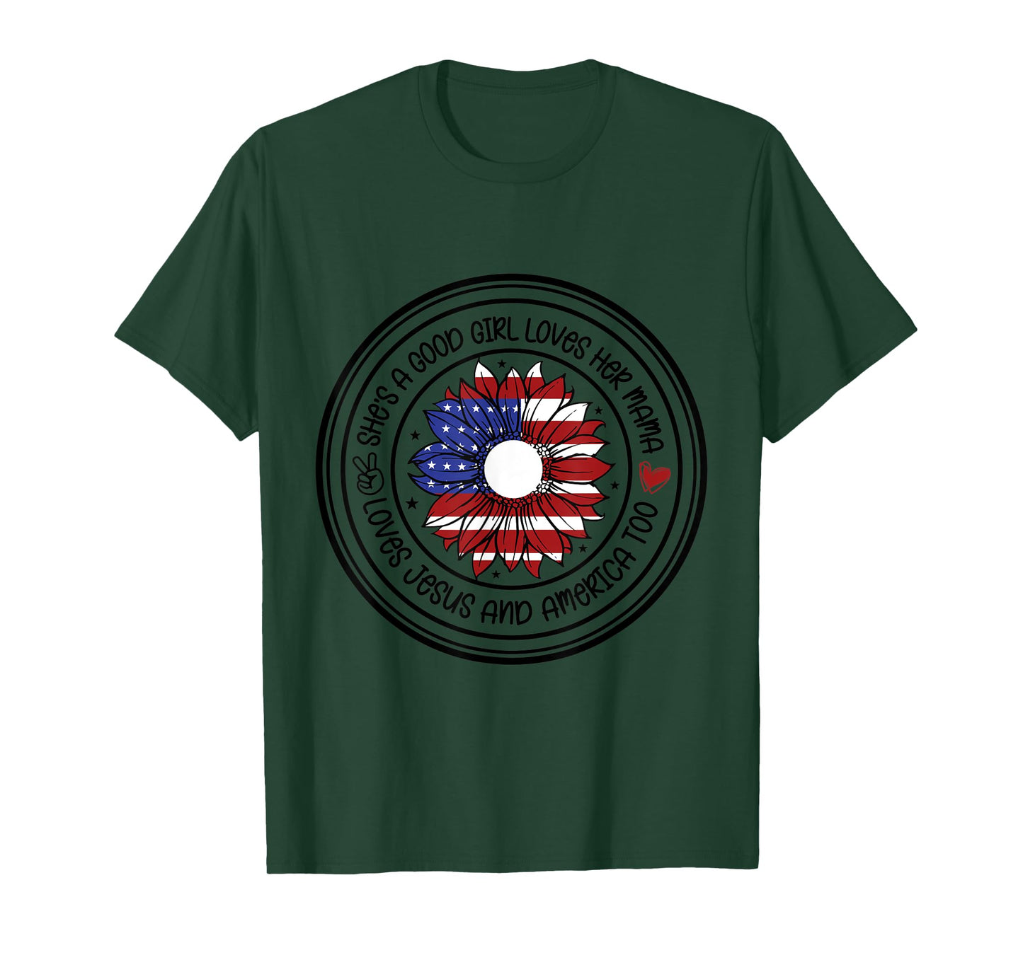 She's a Good Girl Loves her Mama T-Shirt