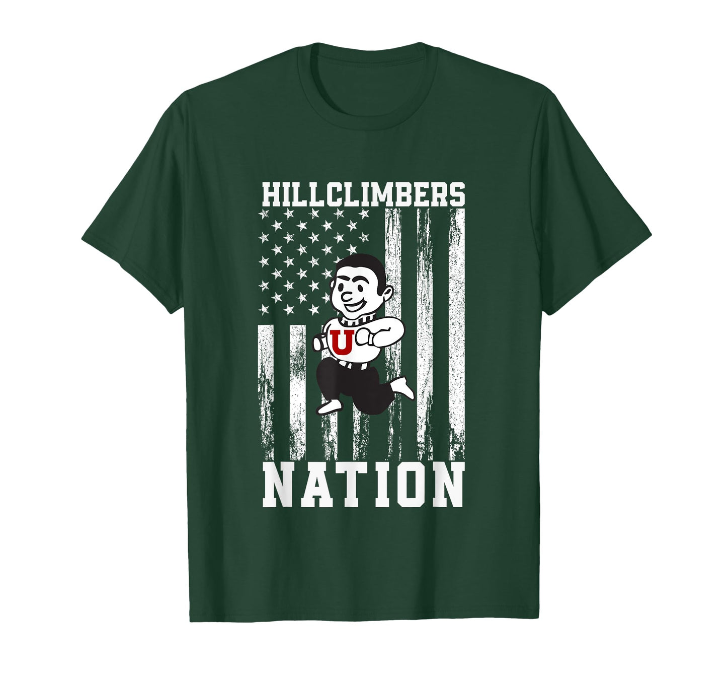 Urbana Hillclimbers Logo Nation HS T-Shirt