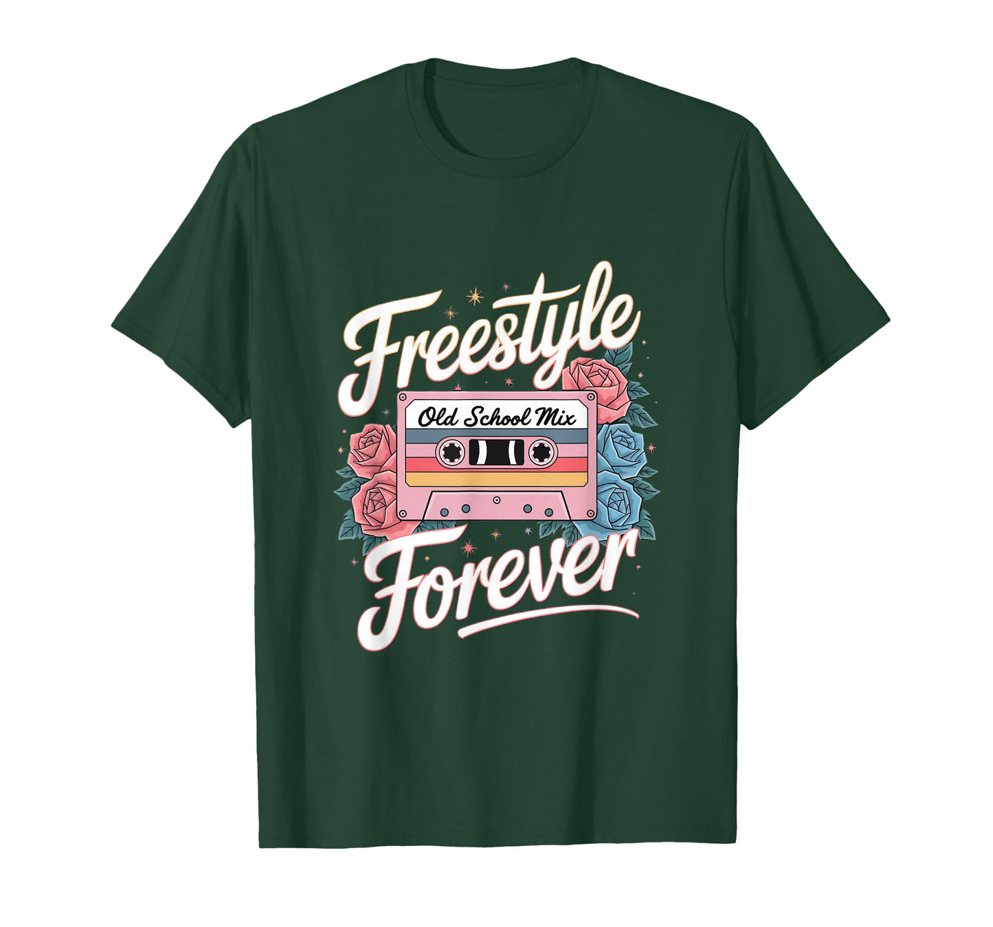 Freestyle Forever Old School Mix Retro T-Shirt