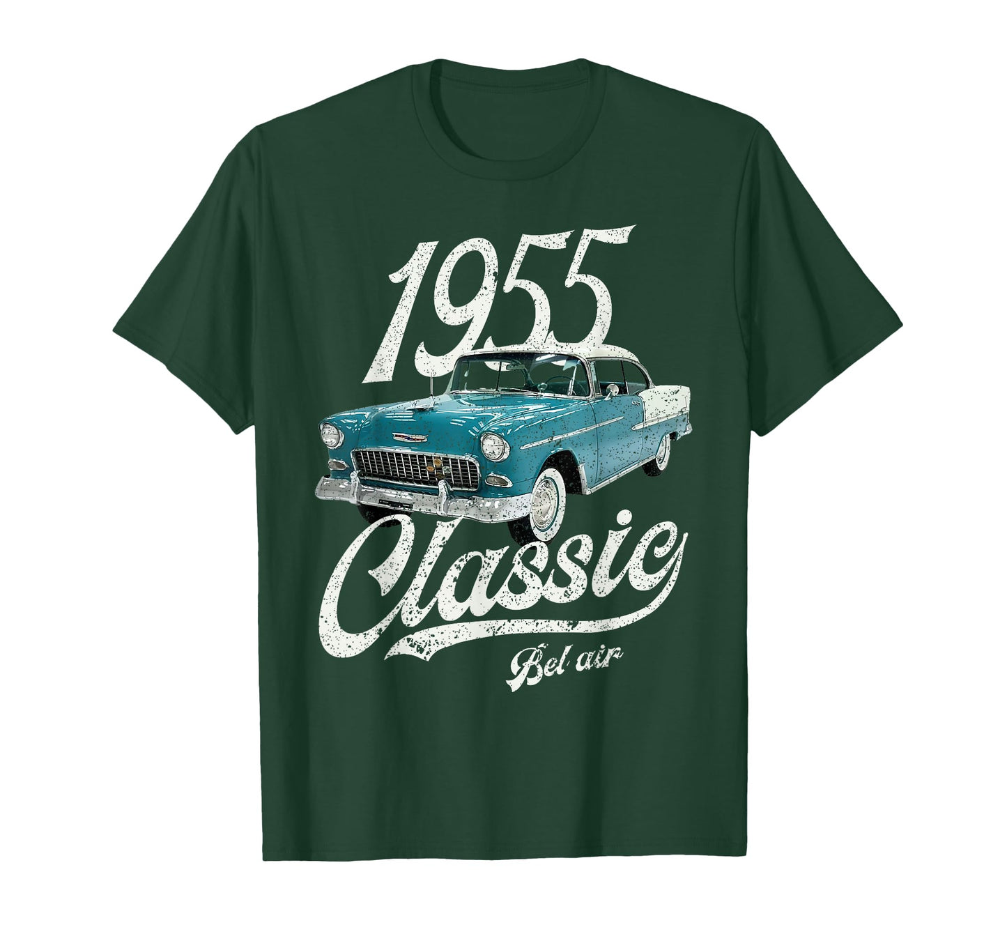 I'm Not Old I'm A Classic Bel Air Tees Co. 1955 Chevy's Bel Air Blue Unisex Adults Retro Classic Car T-Shirt