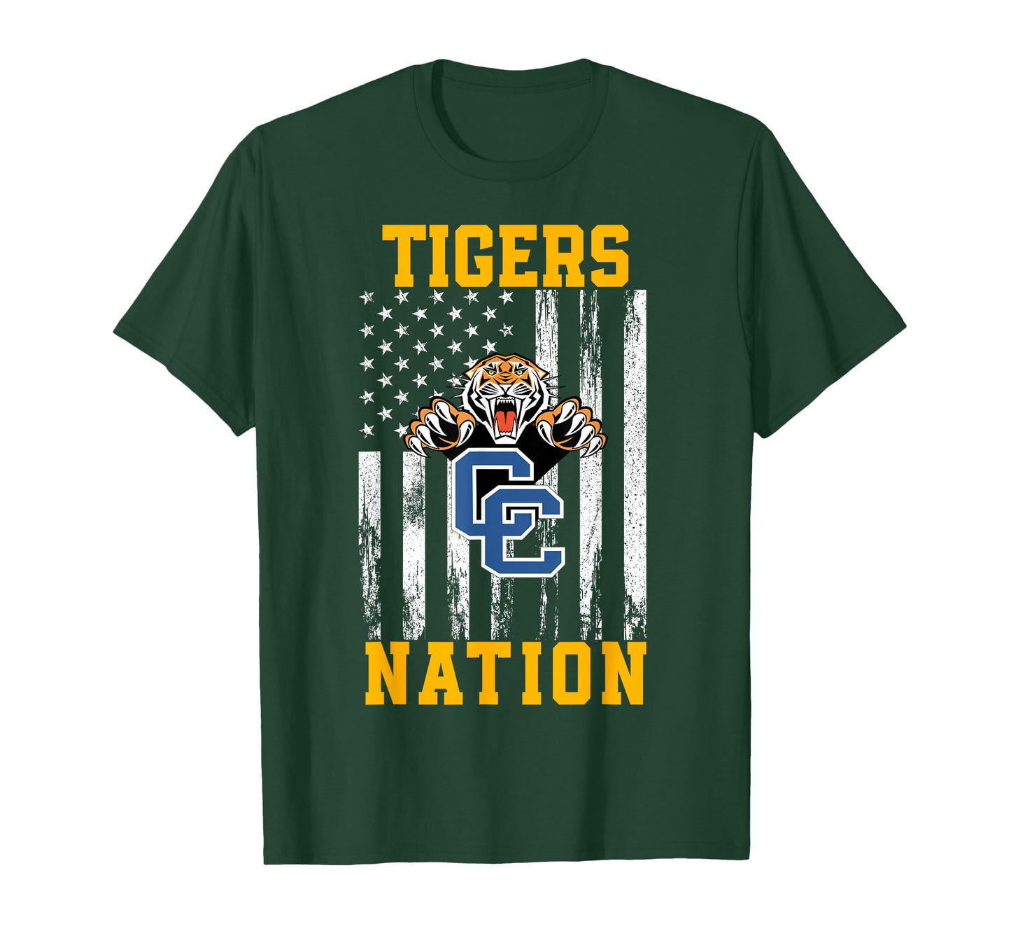 Caldwell County Tigers Logo Nation HS T-Shirt