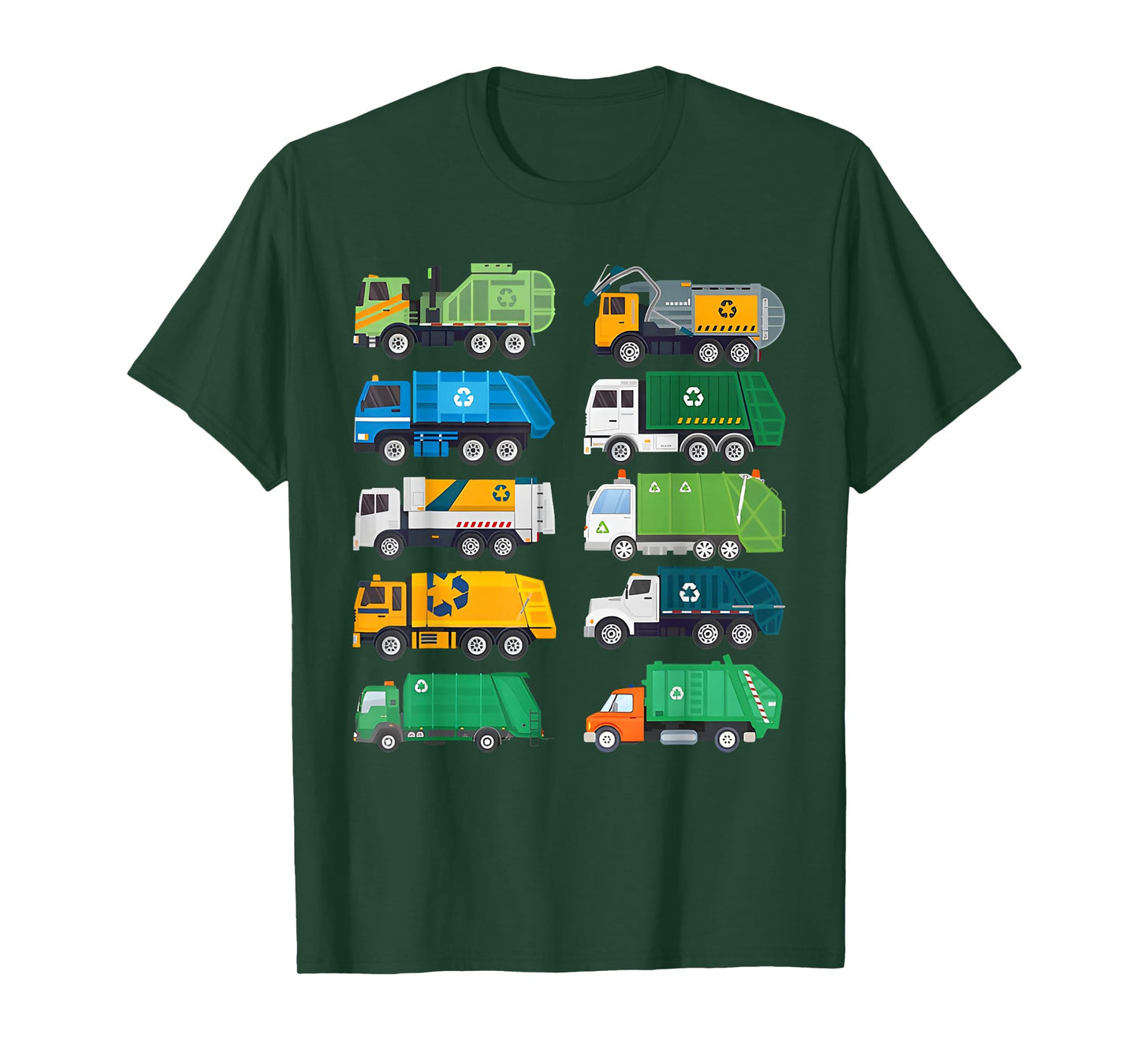 Garbage Truck Trash Waste Separation Costume Kids Toddler T-Shirt