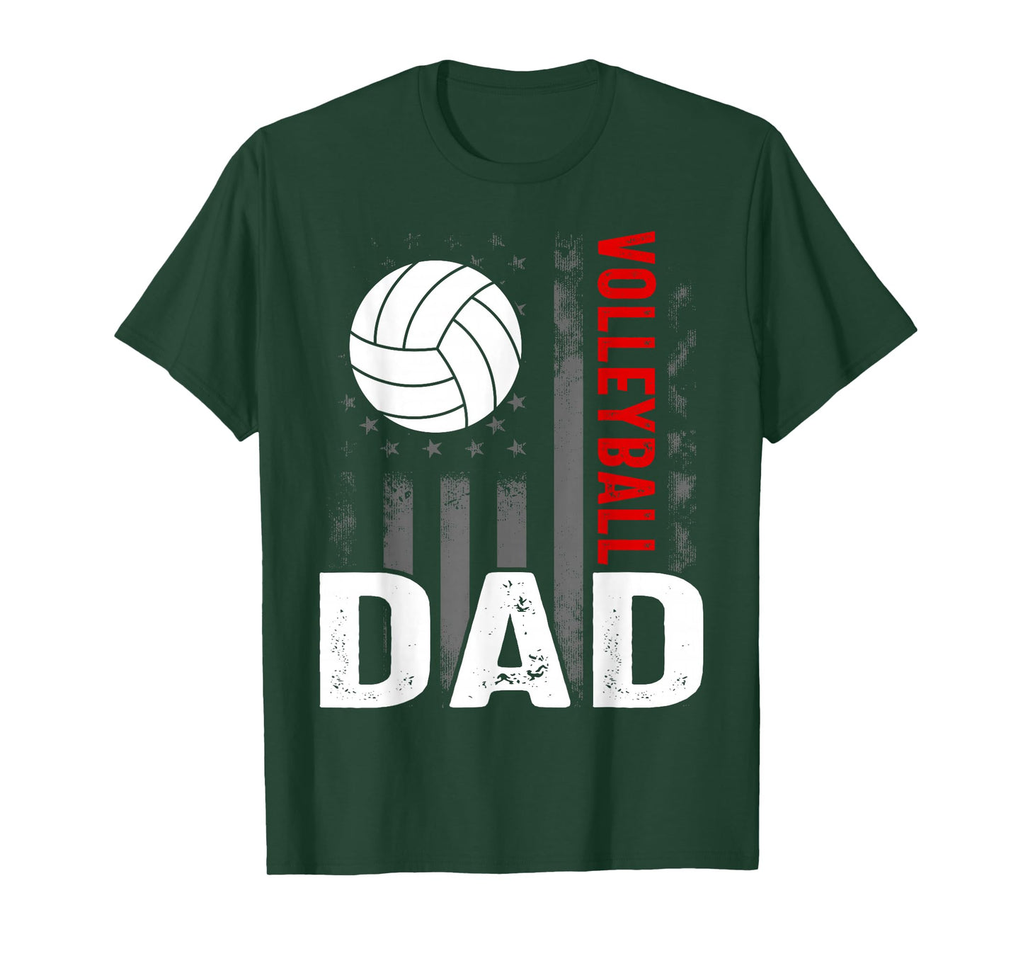 Vintage Volleyball Dad T-Shirt