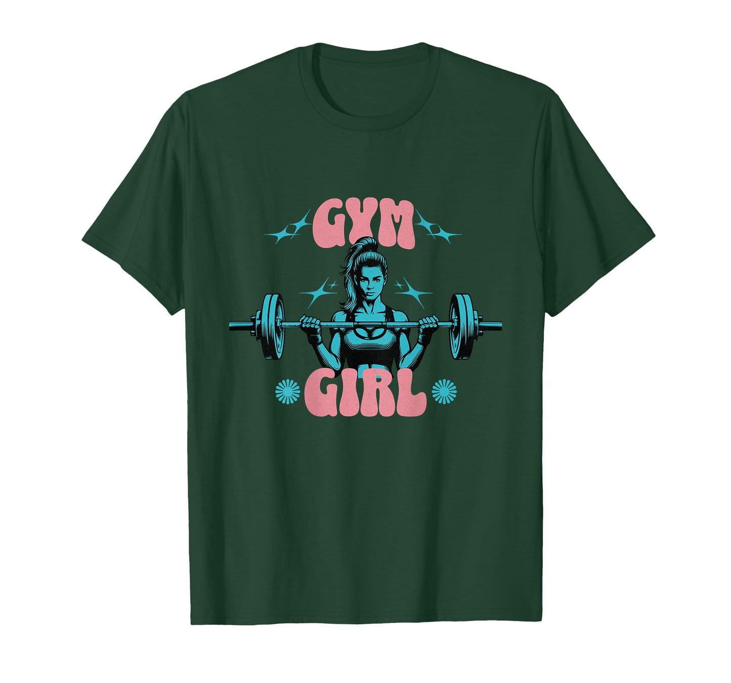 Gym Girl Tshirt Fitness workout Gym Wear for Women T-Shirt