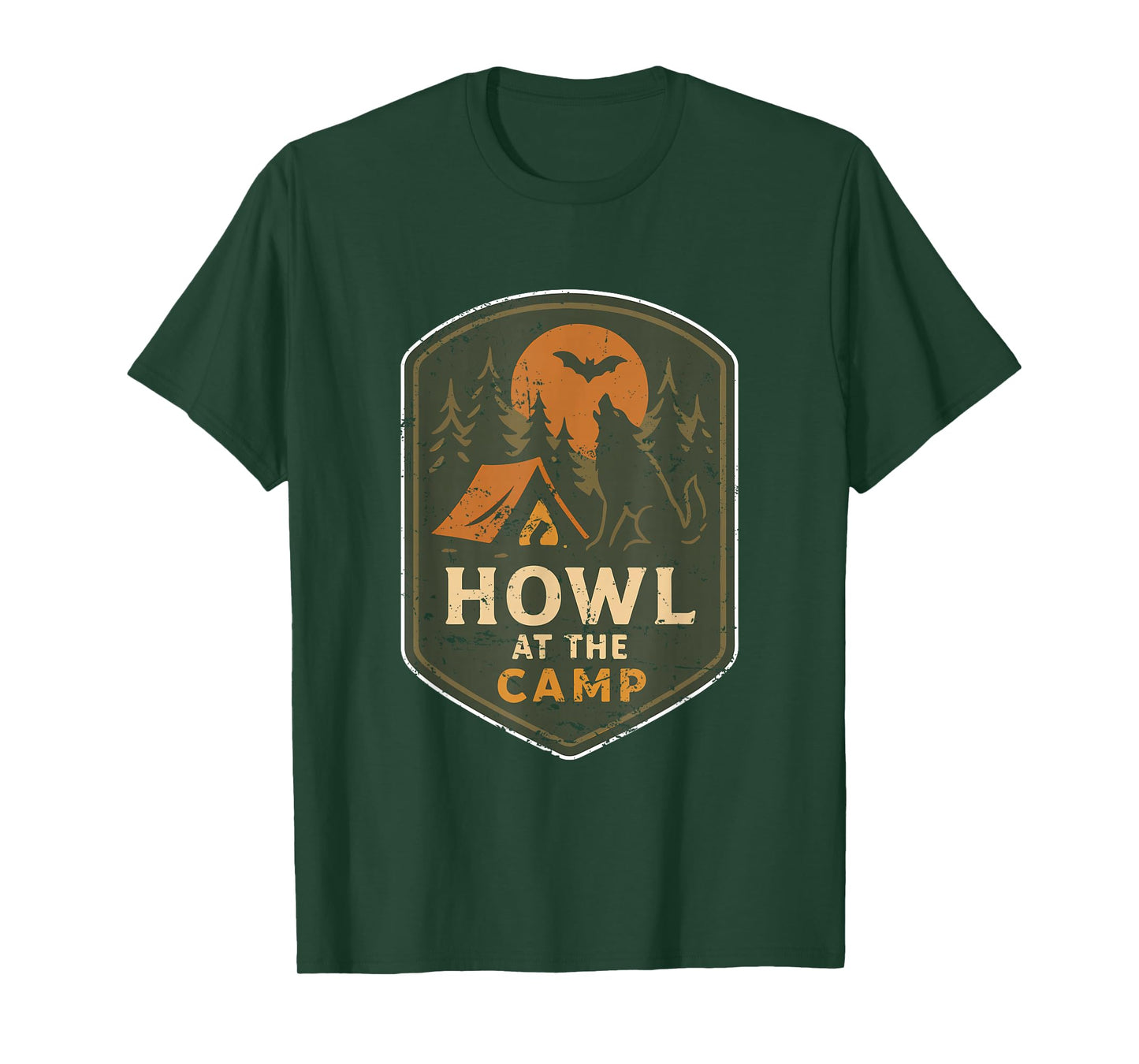 Howl at The Camp Wolf Moon T-Shirt