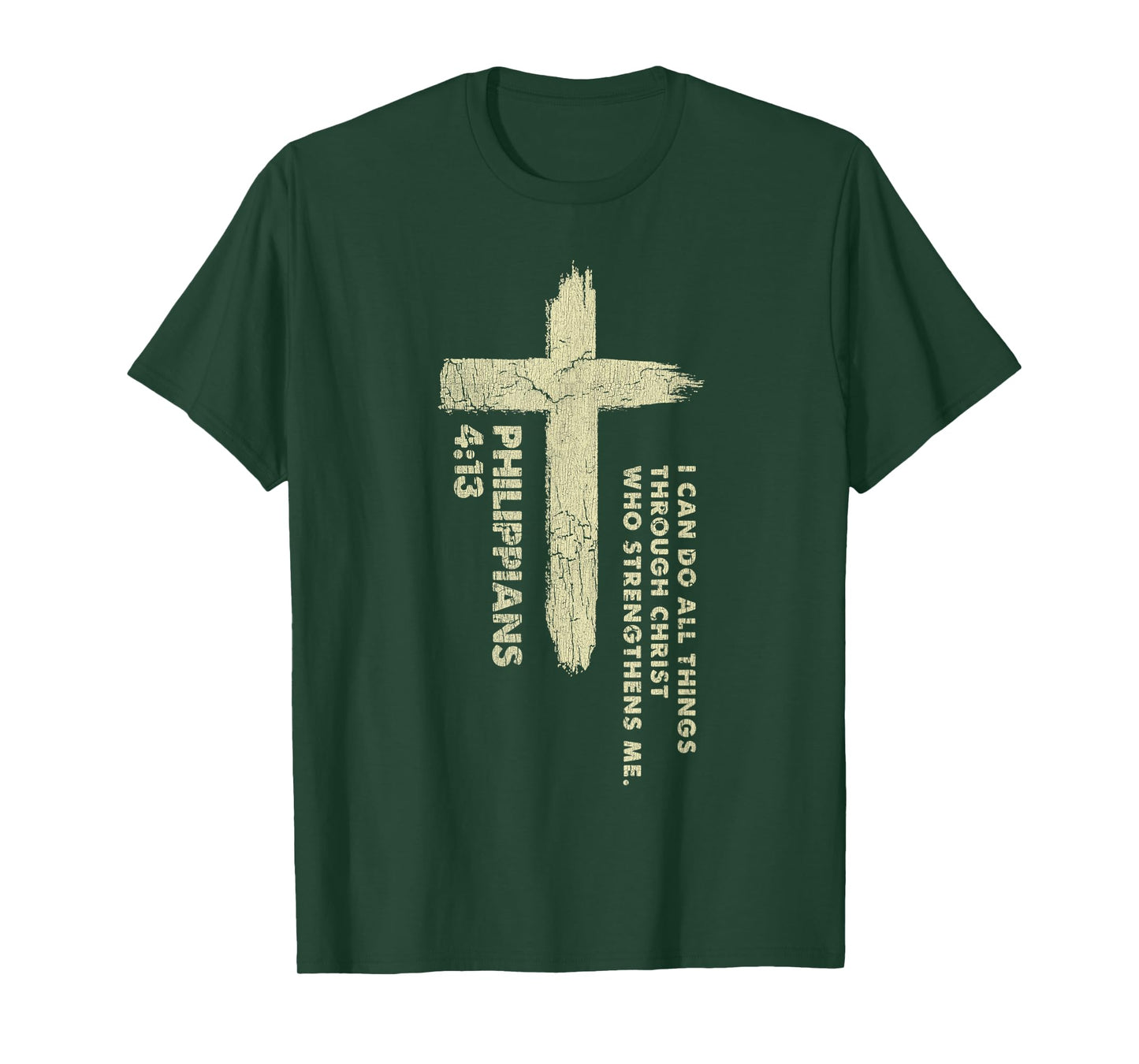 Vintage I Can Do All Things Through Christ T-Shirt