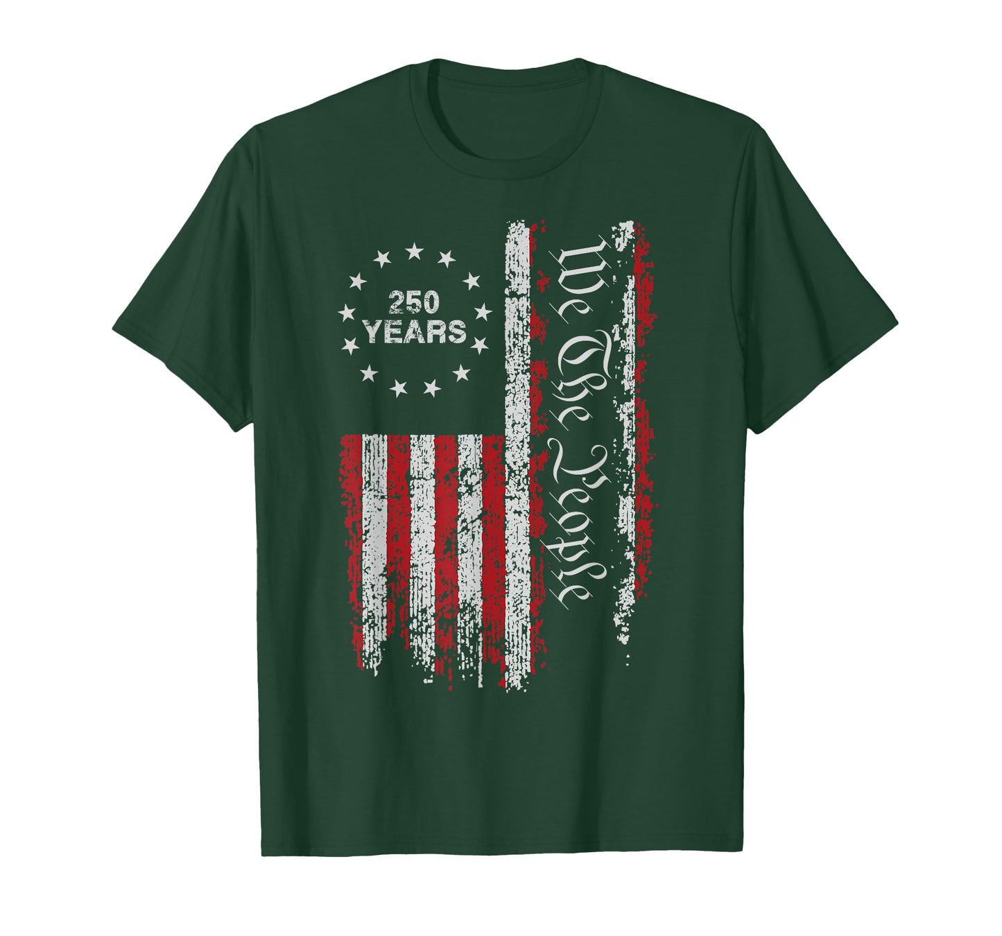 250 Years America Anniversary 250th Independence Day Freedom T-Shirt