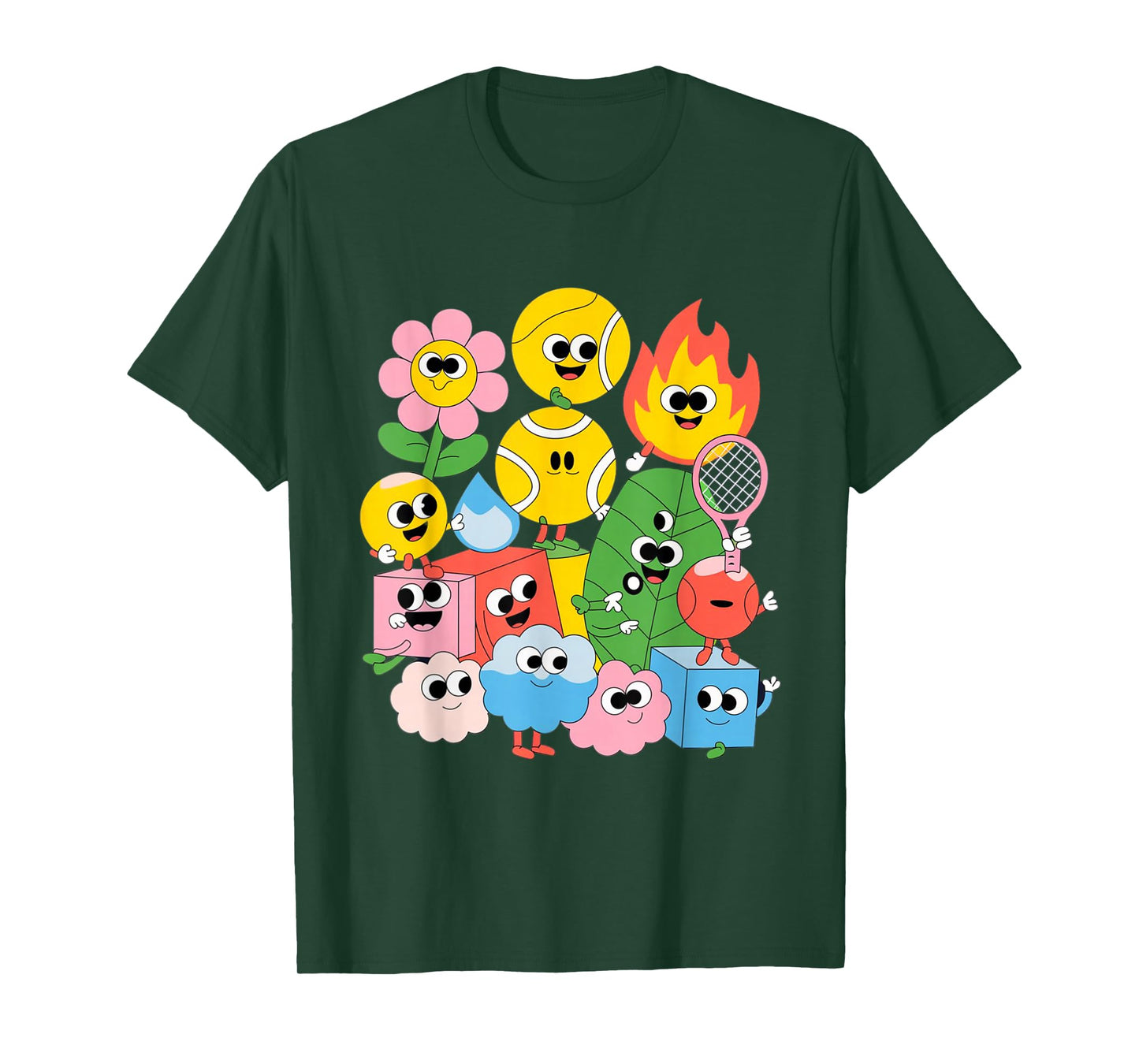 Funny Bfdi-Battle for Dream-Island Kids Graphic Boys humor T-Shirt