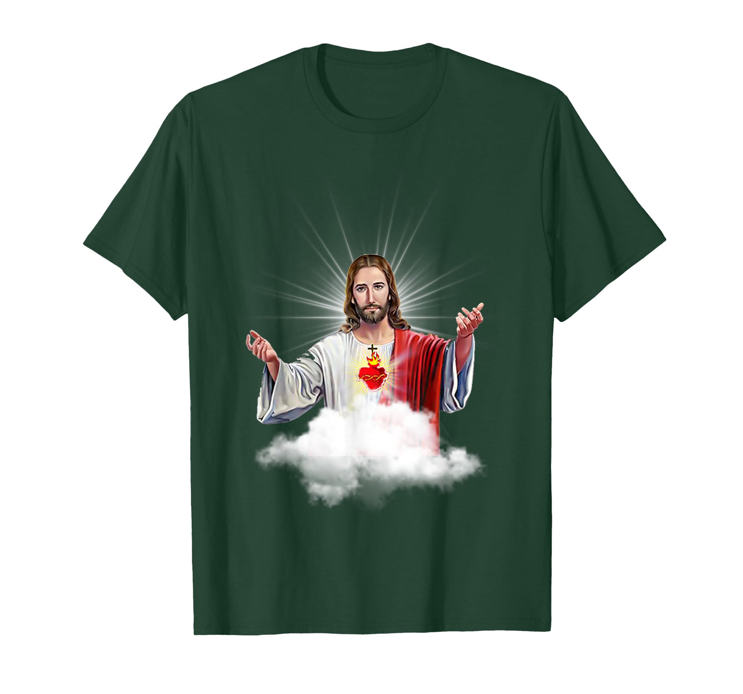 Sacred Heart of Jesus Christ Catholic Immaculate Heart T-Shirt