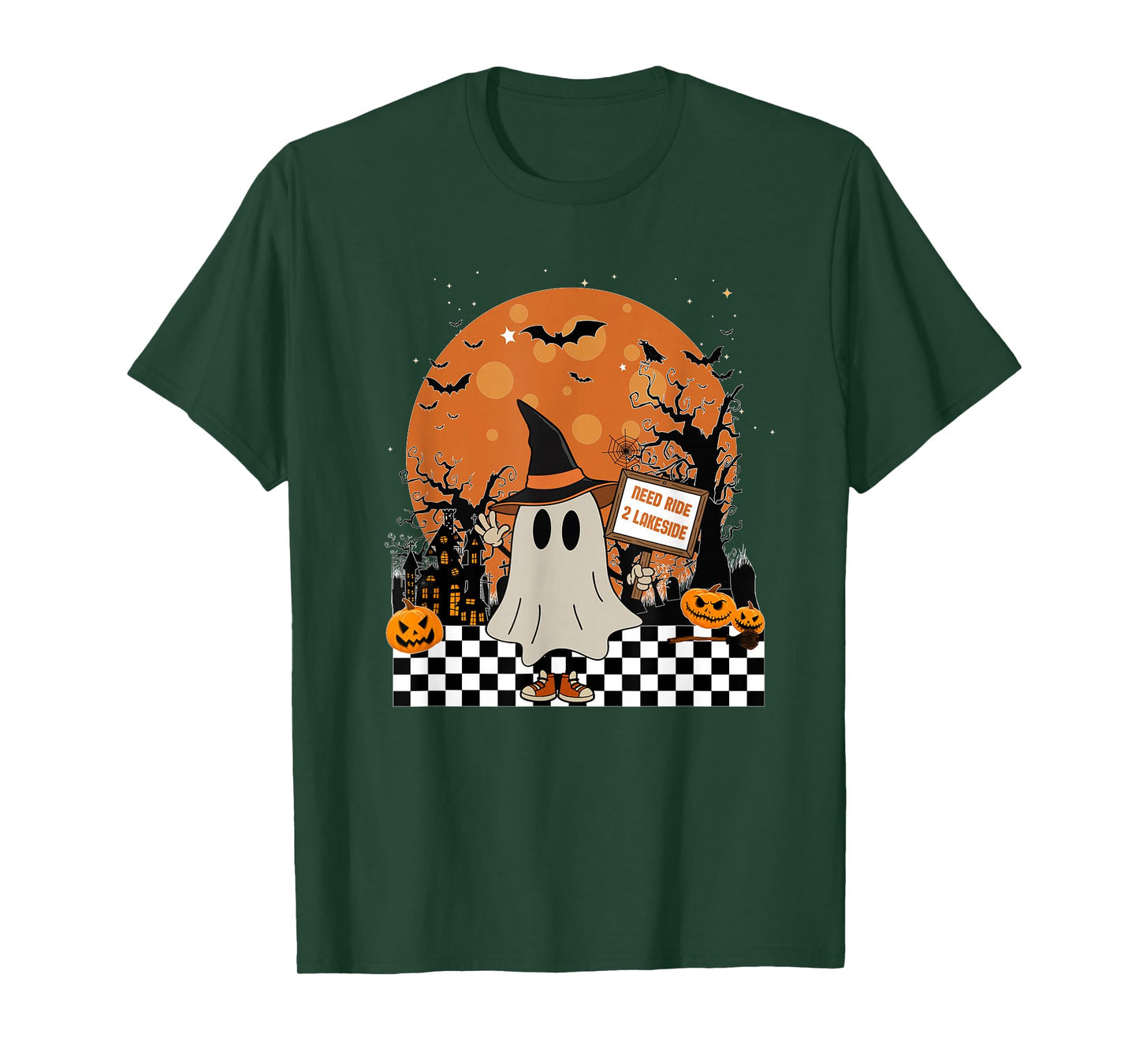Halloween Ghost, Spooky Season, Trick or Treat, Ghost Lover T-Shirt