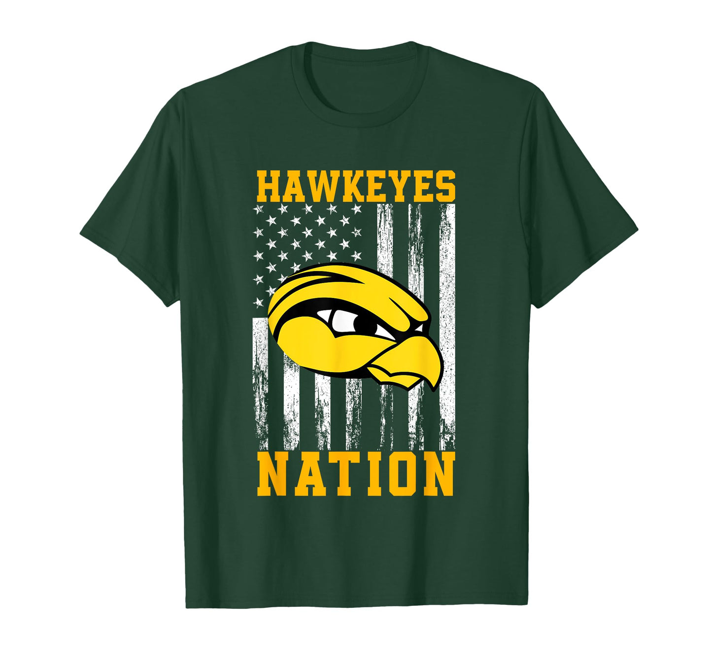 Hamilton Hawkeyes Logo Nation HS T-Shirt