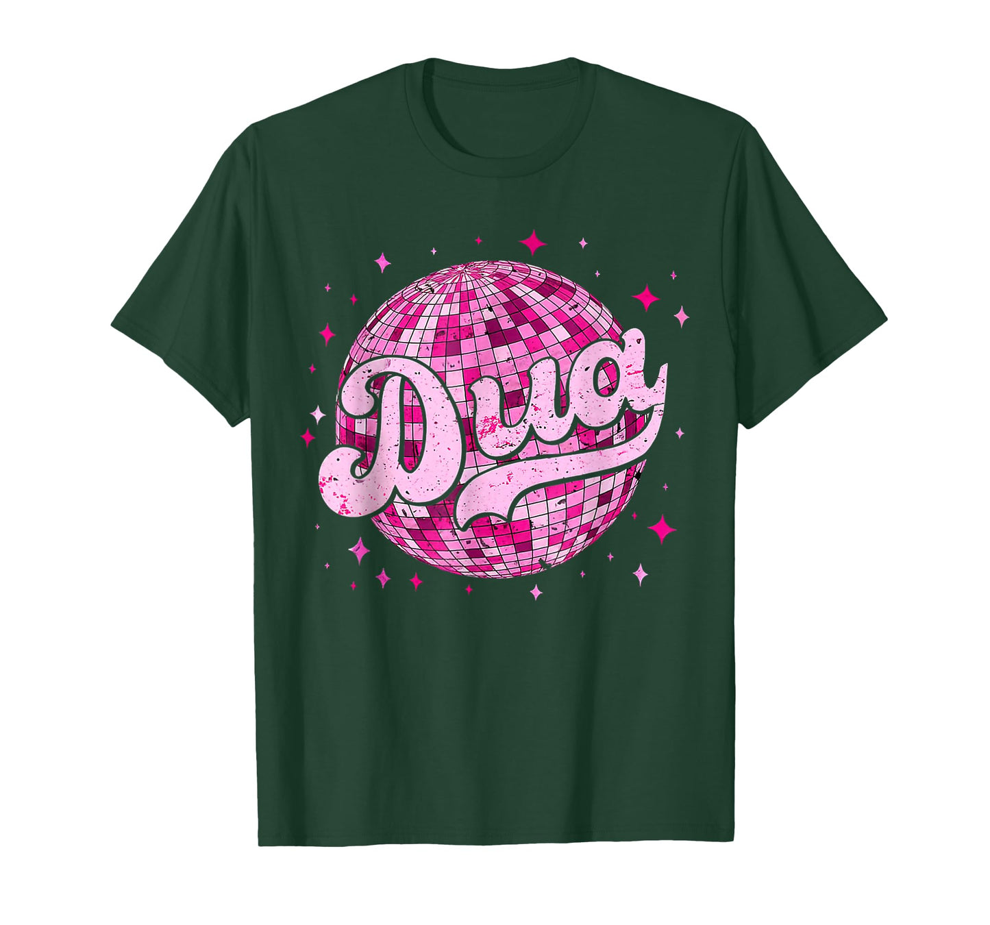 Retro Groovy Dua First Name Personalized Disco 80, 90's Meme T-Shirt