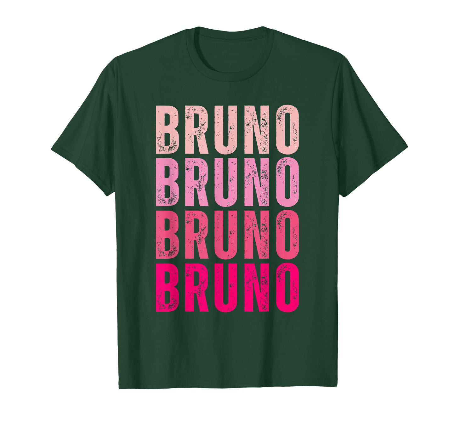 Bruno Personalized Name I Love Bruno Vintage T-Shirt