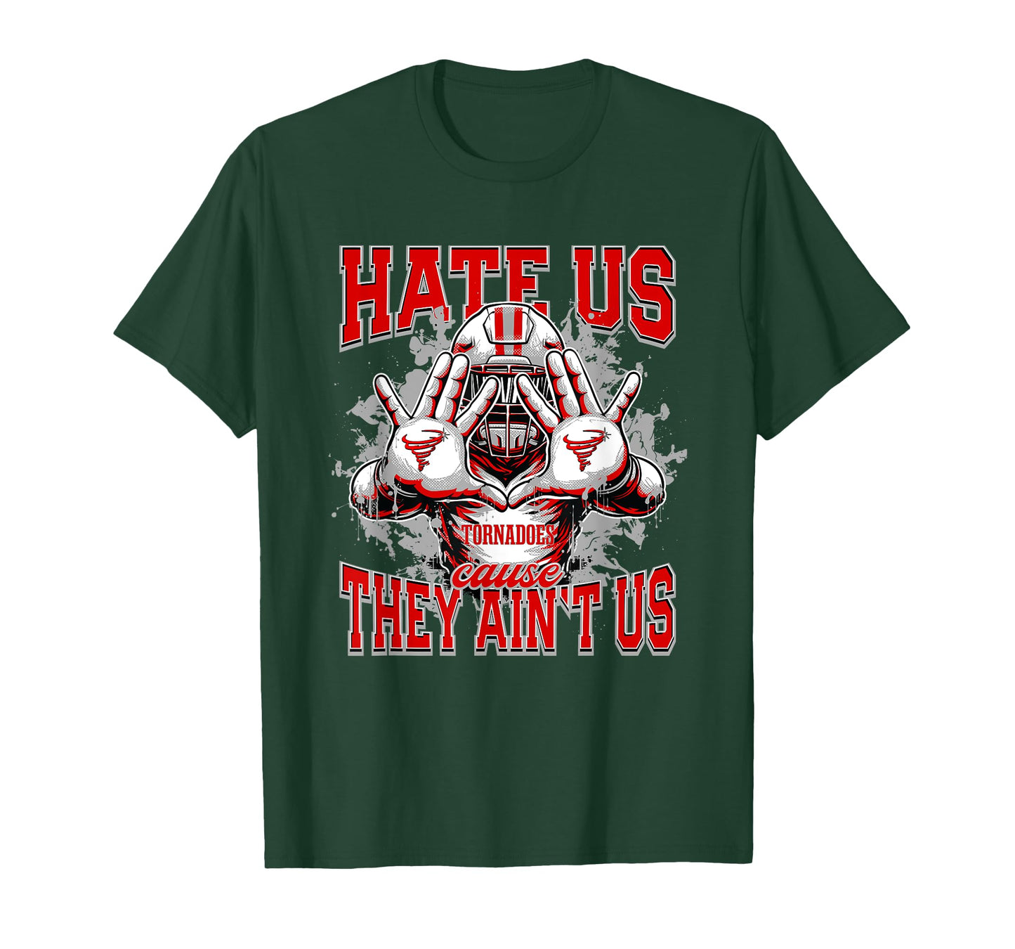 Bradford Tornadoes Logo Hate Us Cause They Ain't HS T-Shirt