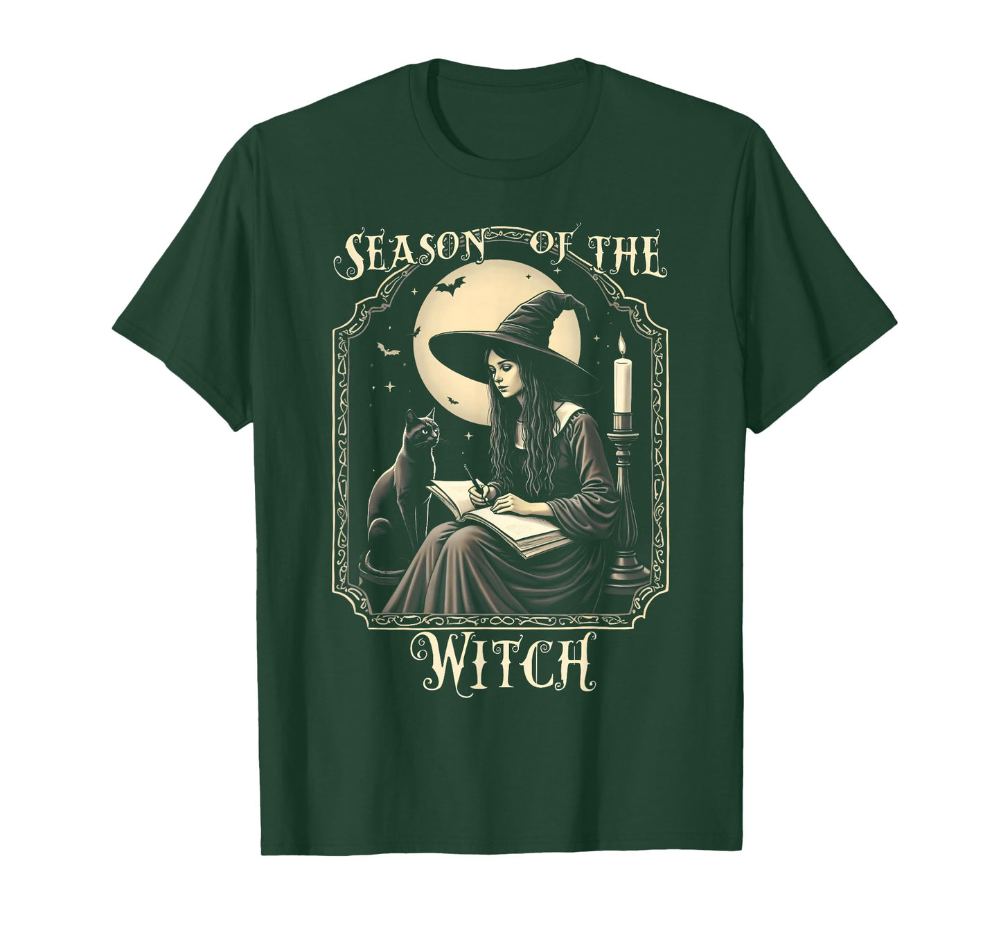 Season of The Witch Halloween Mystical Classic Party Costume T-Shirt