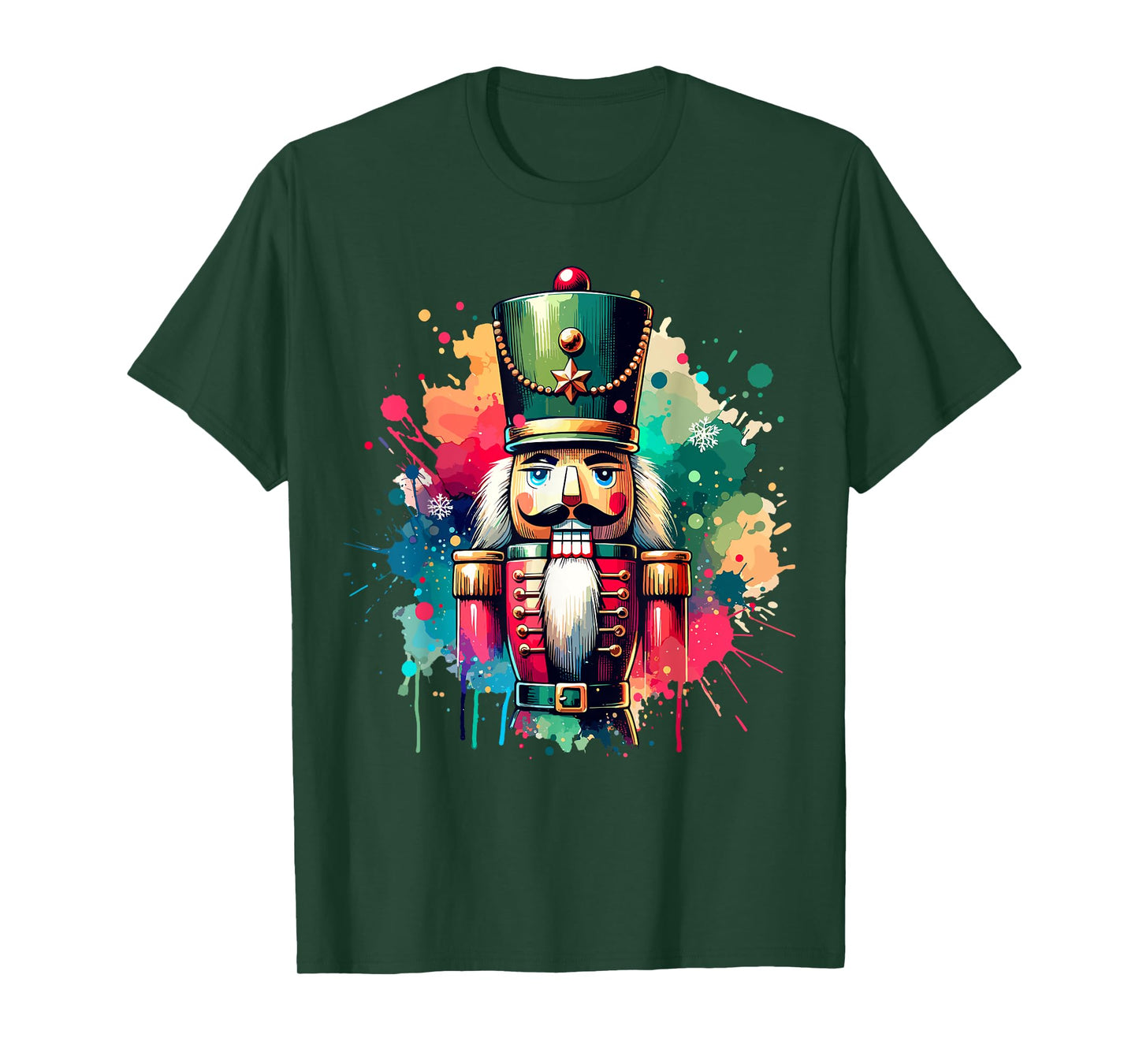 Colorful Christmas Nutcracker T-Shirt