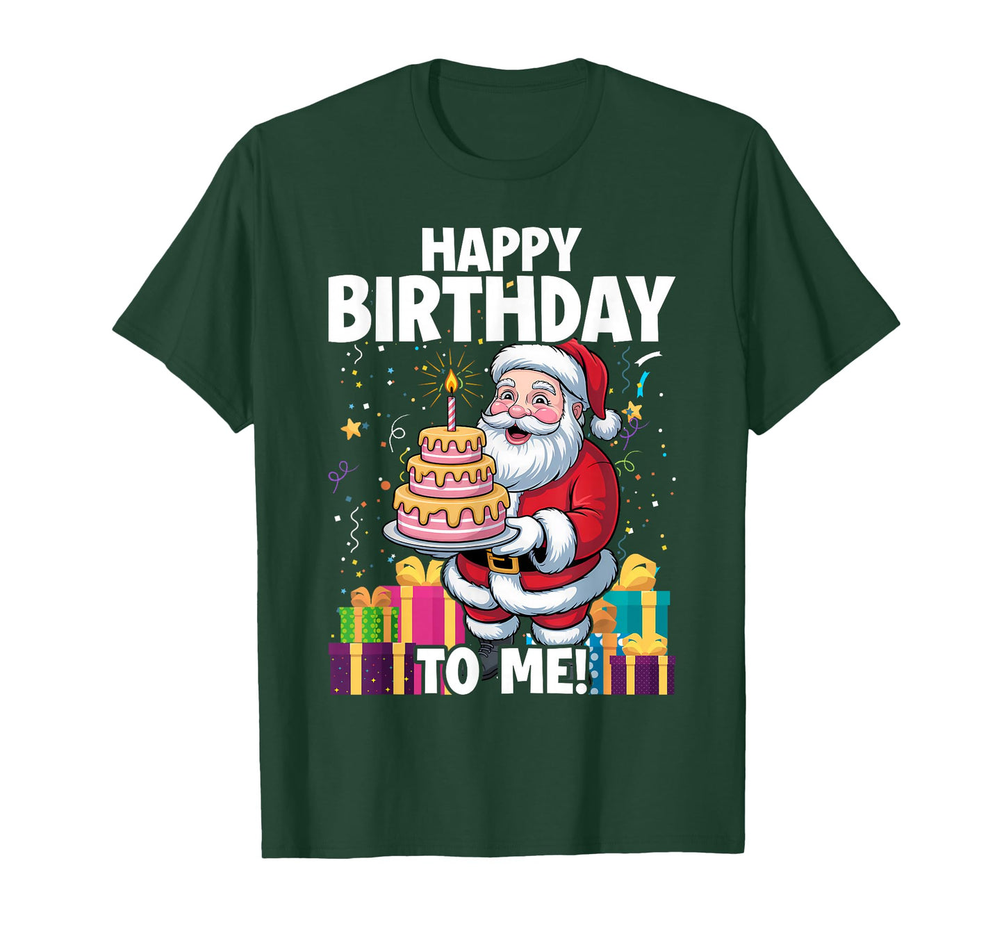 Party Santa Christmas Birthday T-Shirt