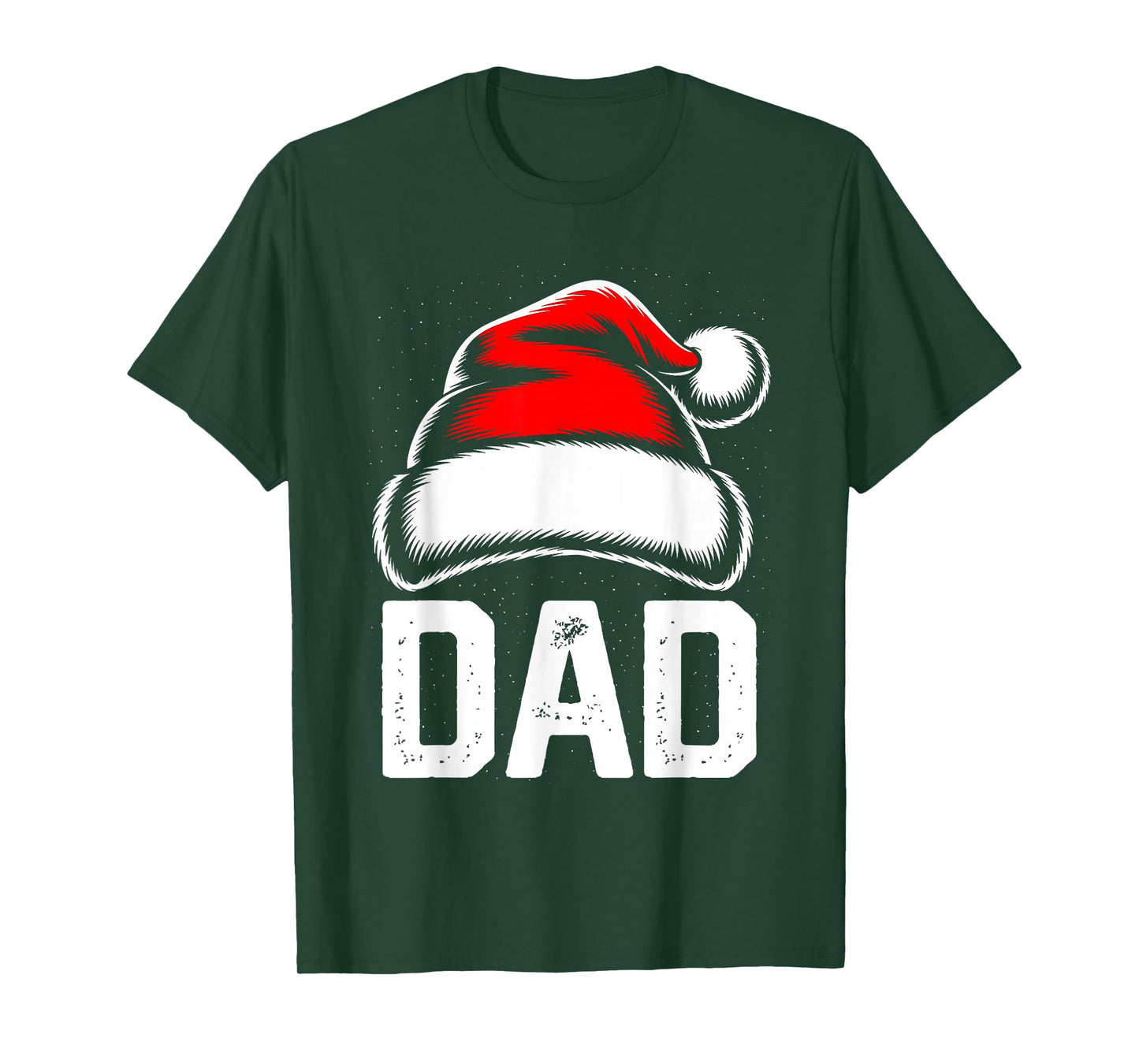 Dad Santa Christmas Family Matching Pajamas Xmas Squad T-Shirt