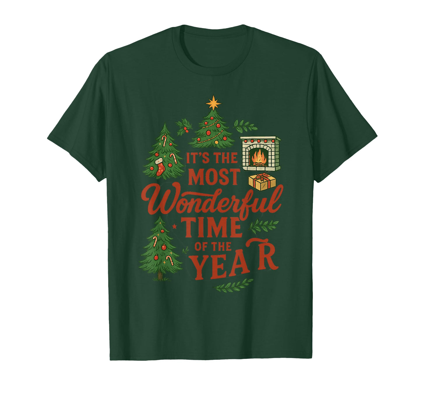 It's The Most Wonderful Time of Year Christmas Funny Santa T-Shirt
