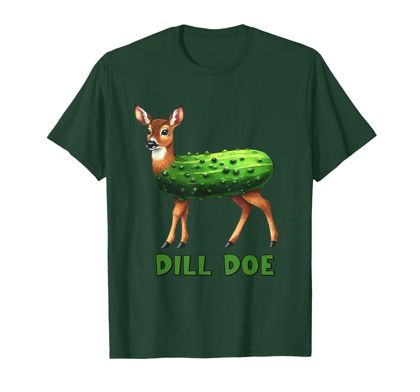 Dill Doe Funny Adult Humor Inappropriate Pickle Women T-Shirt