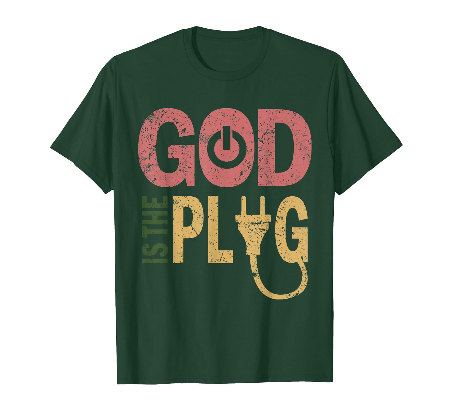 Is The God Plug ,Vintage T shirt, T-Shirt