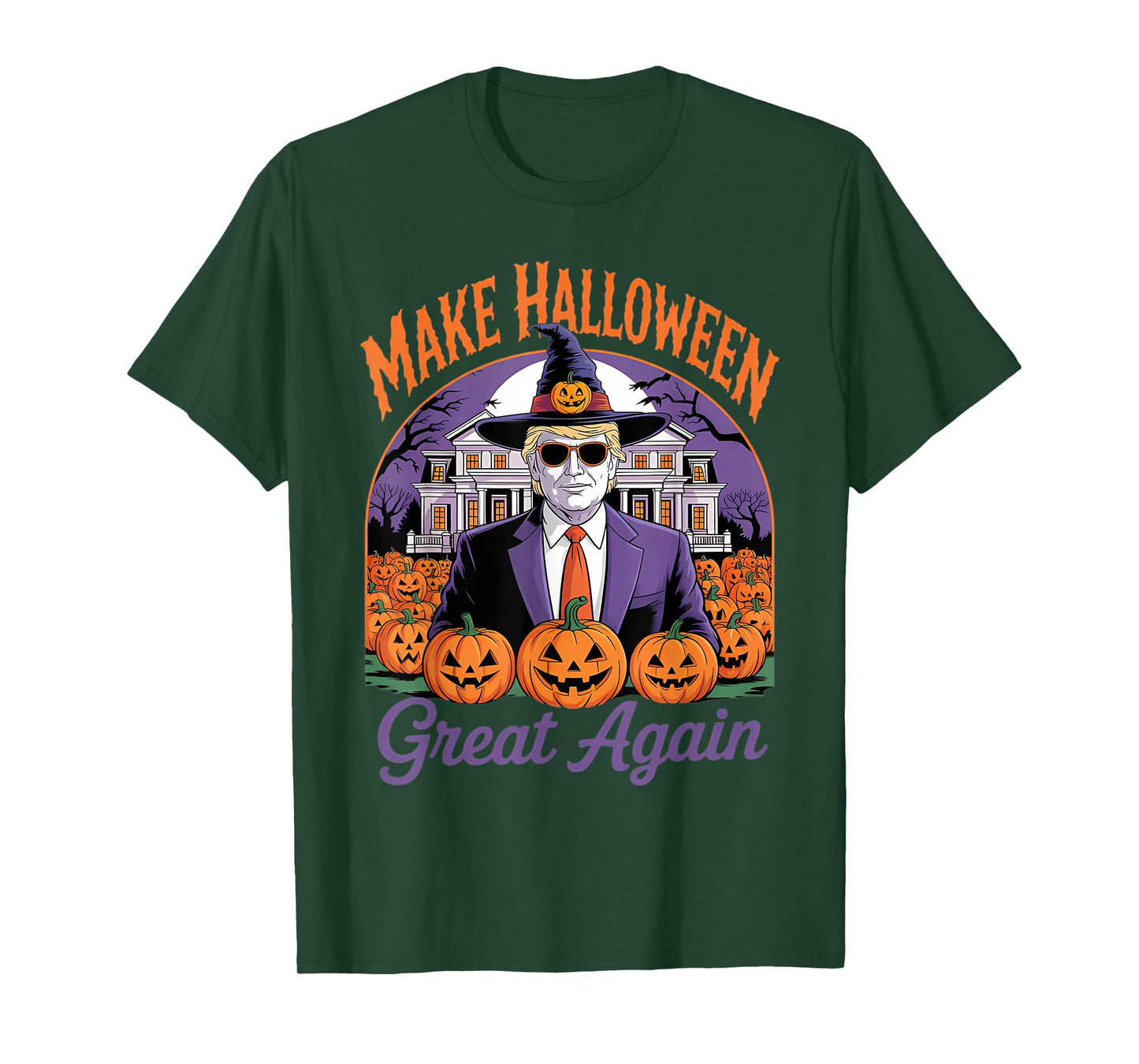 Halloween Trump Make Halloween Great Pumpkin Trump T-Shirt