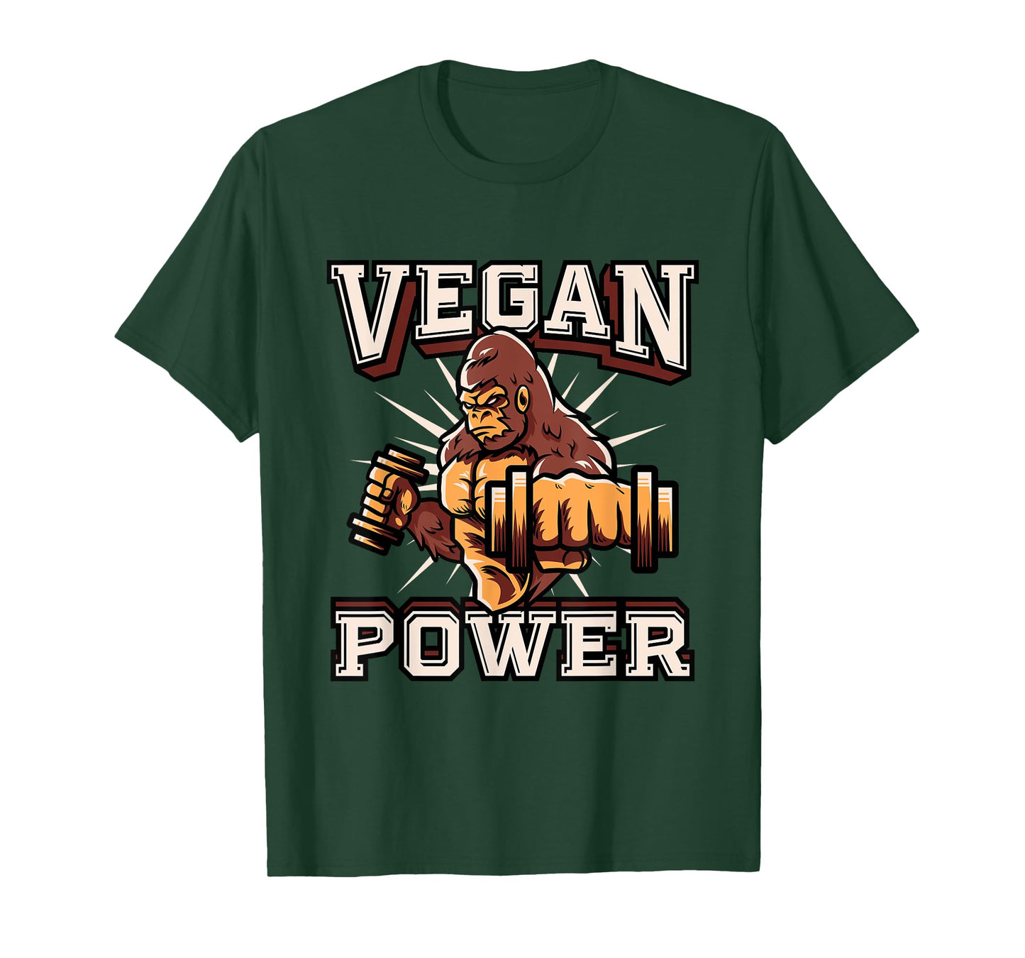 Vegan Power - Vegan & Vegetarian Workout T-Shirt