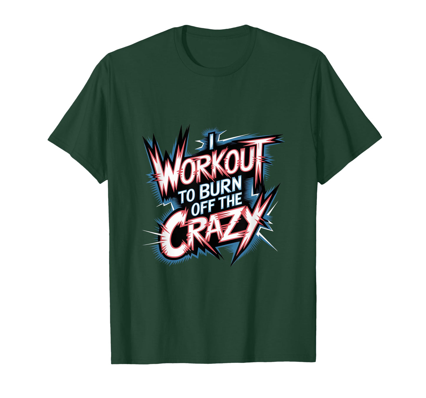 Insane Gym Exercise Unisex-Adults Workout T-Shirt Black Small Classic Fit Crew Neck Short Sleeve Cotton Blend Machine Wash