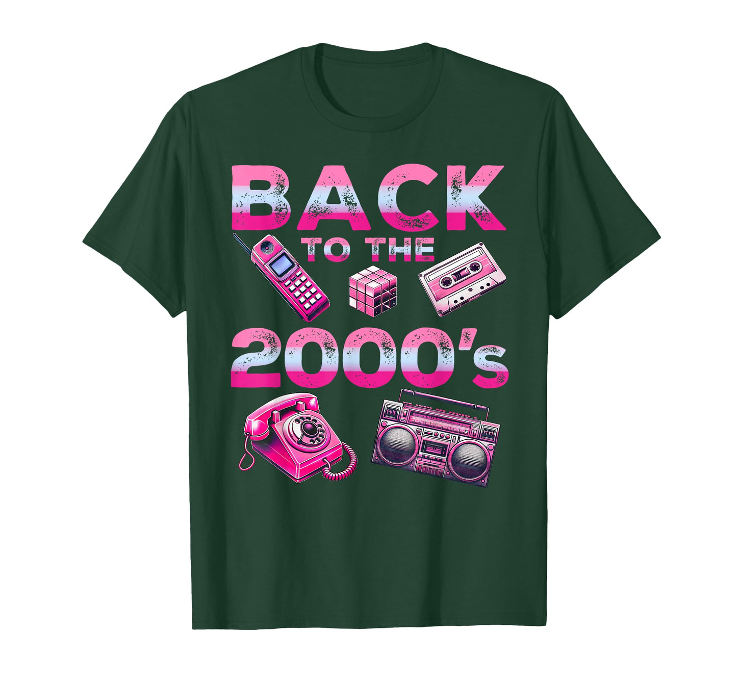 Back To 2000's 2000s Vintage Style 2000s Retro Party T-Shirt