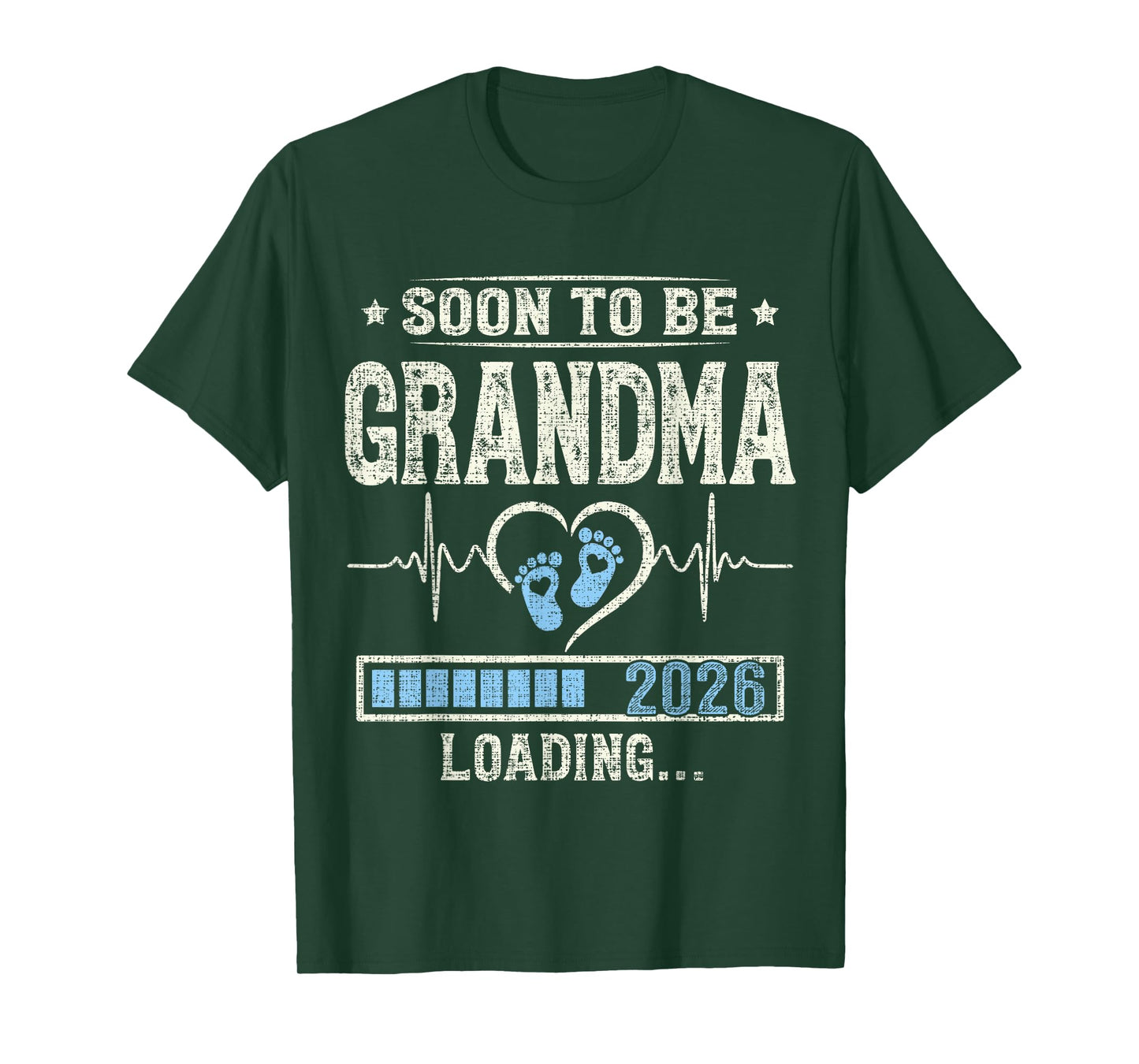 Soon to Be Grandma 2026 Expecting Baby Promoted Grandmother T-Shirt