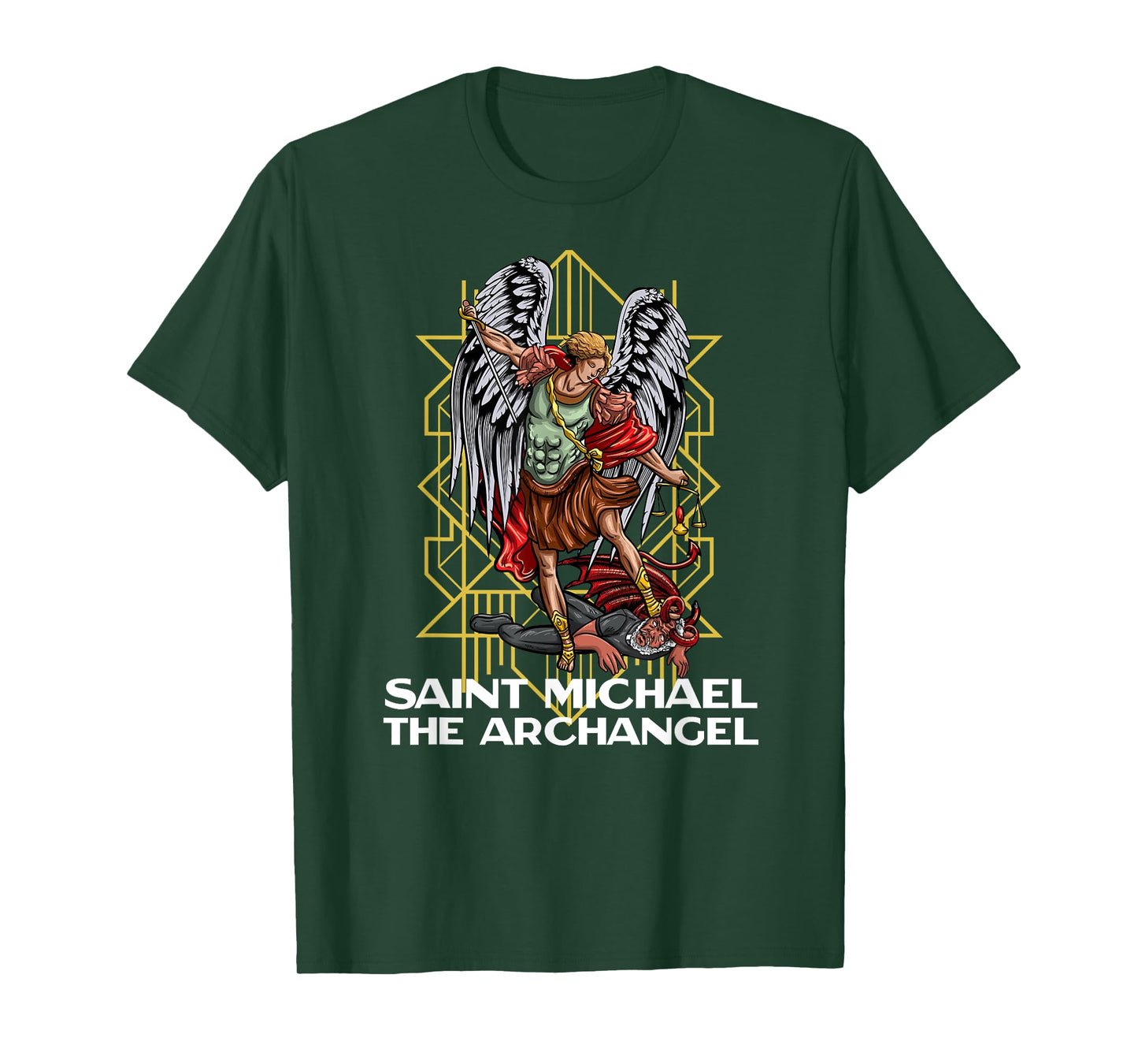 Saint Michael The Archangel Catholic T-Shirt