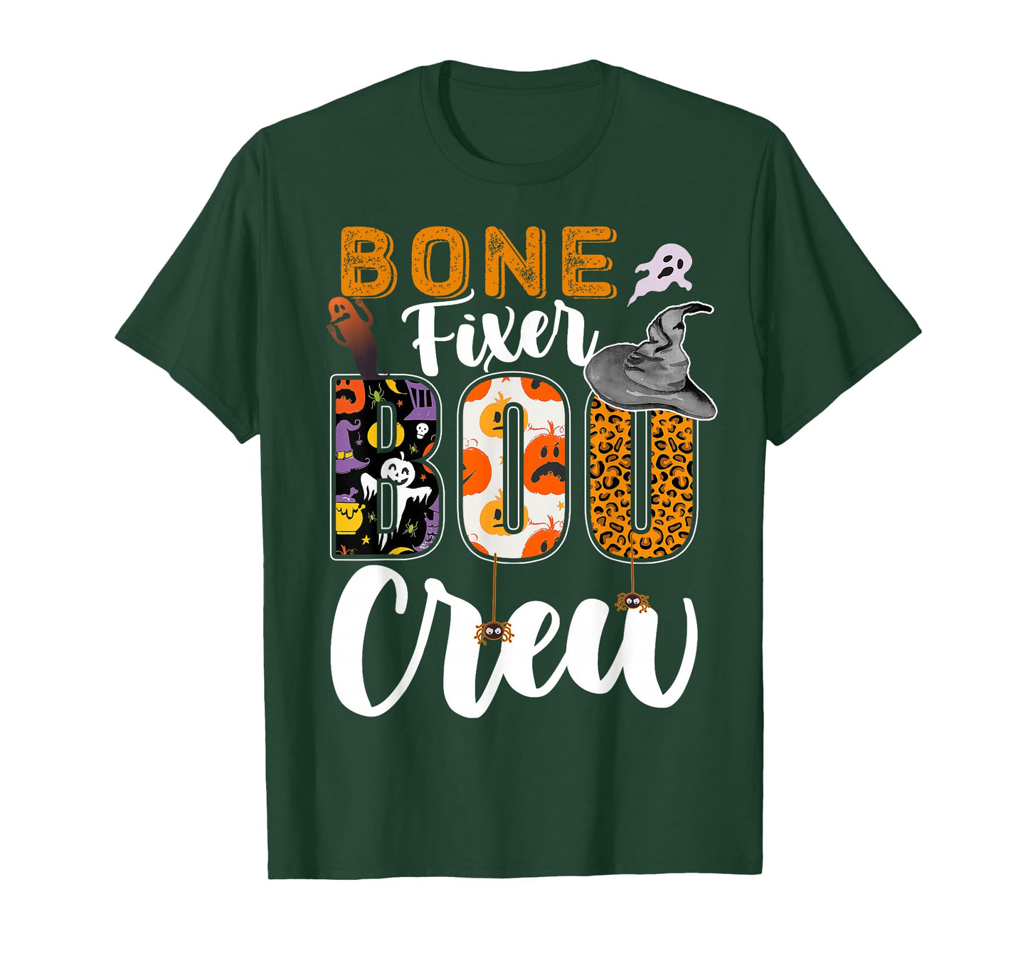 Bone Fixer Boo Crew Halloween Match Orthopedist T-Shirt