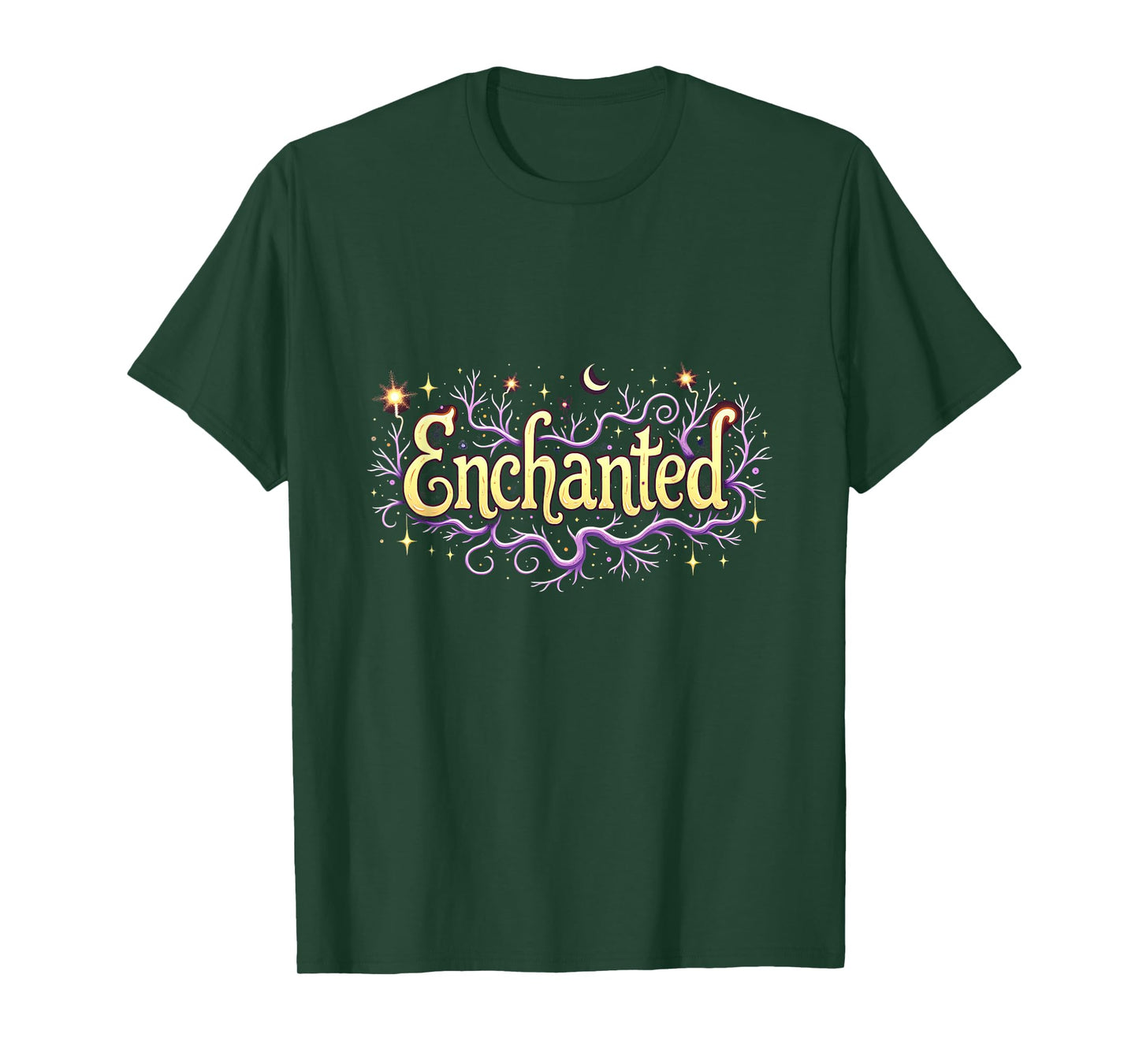 Enchanted Halloween Witches & Magic Spellbinding Art T-Shirt
