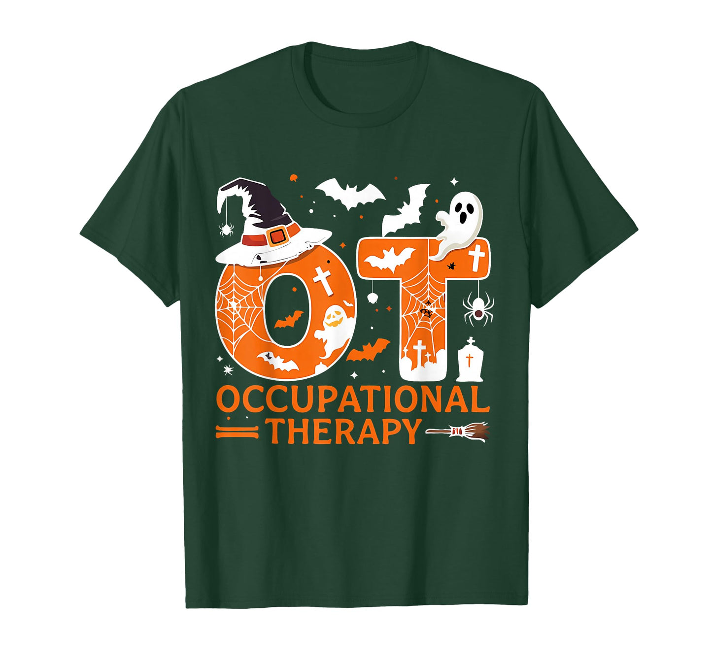 Halloween OT Occupational Therapy Special Education Teacher T-Shirt