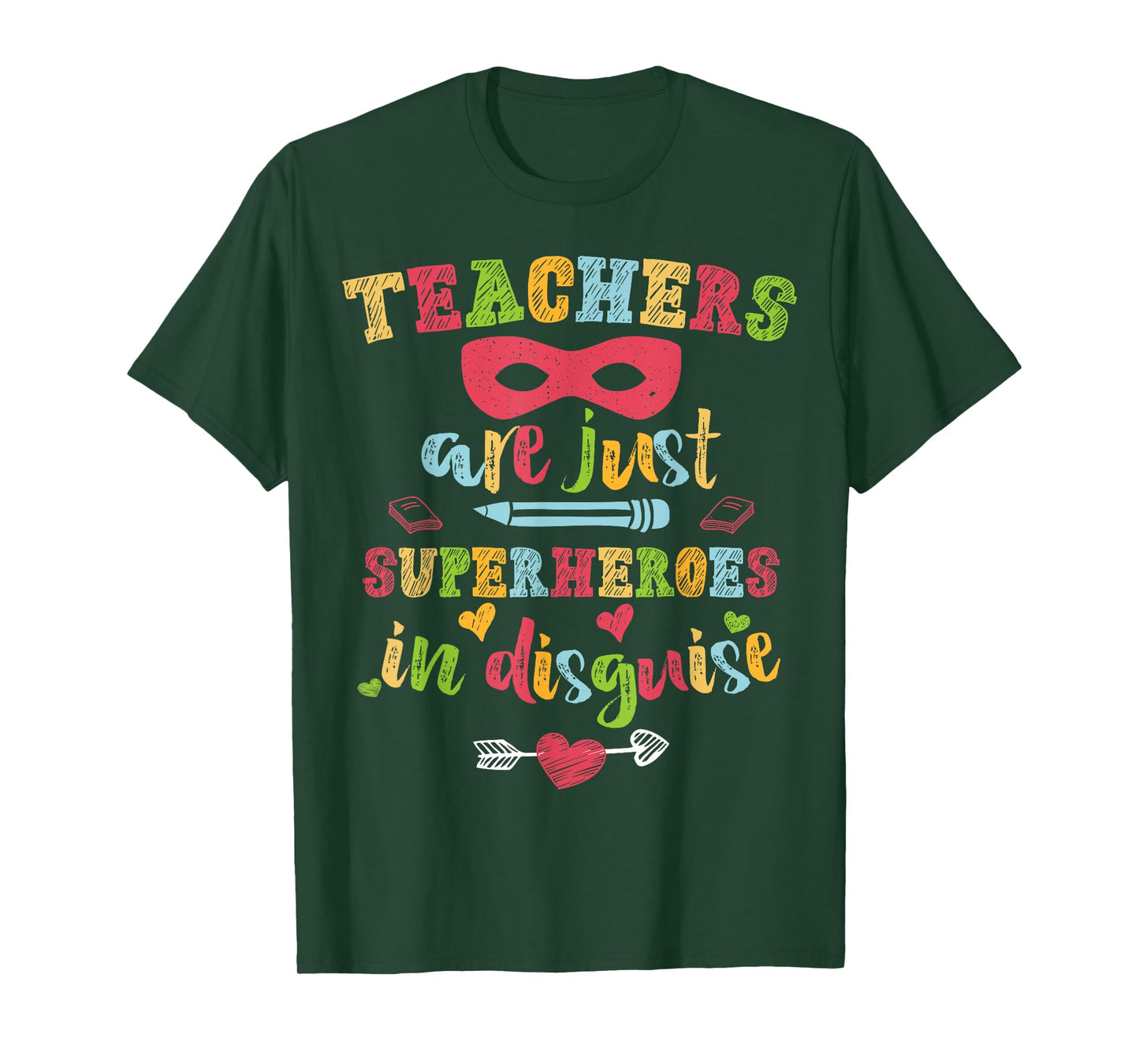 Back To School Teachers Are Just Superheroes hand drawn 2025 T-Shirt