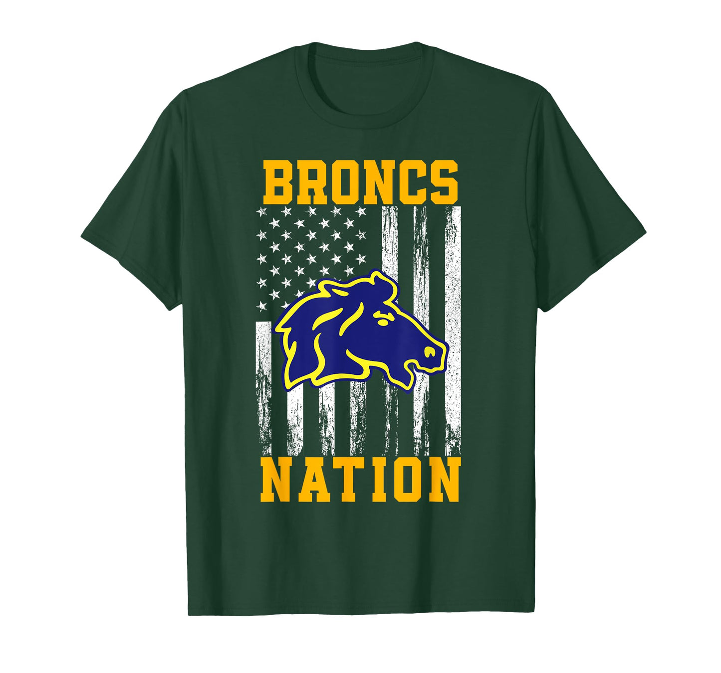 Sheridan Broncs Logo Nation HS T-Shirt