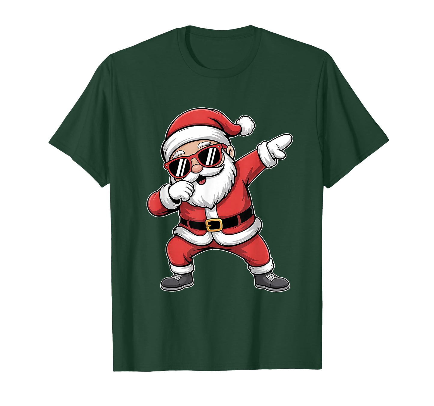 Christmas Boys Dabbing Santa Claus Girls Funny Xmas Dab T-Shirt